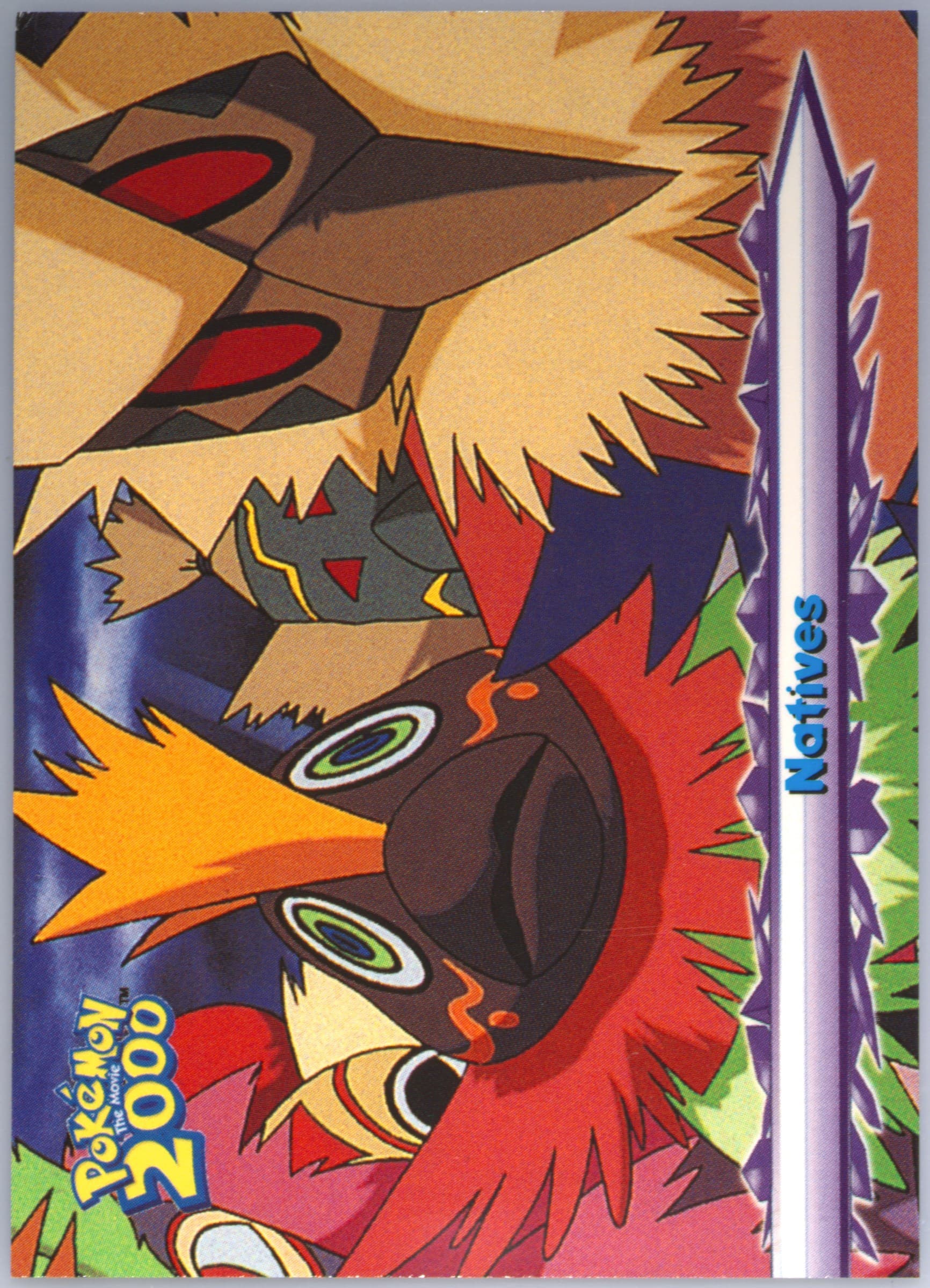 Natives (22) 2000 Topps Pokemon the Movie 2000