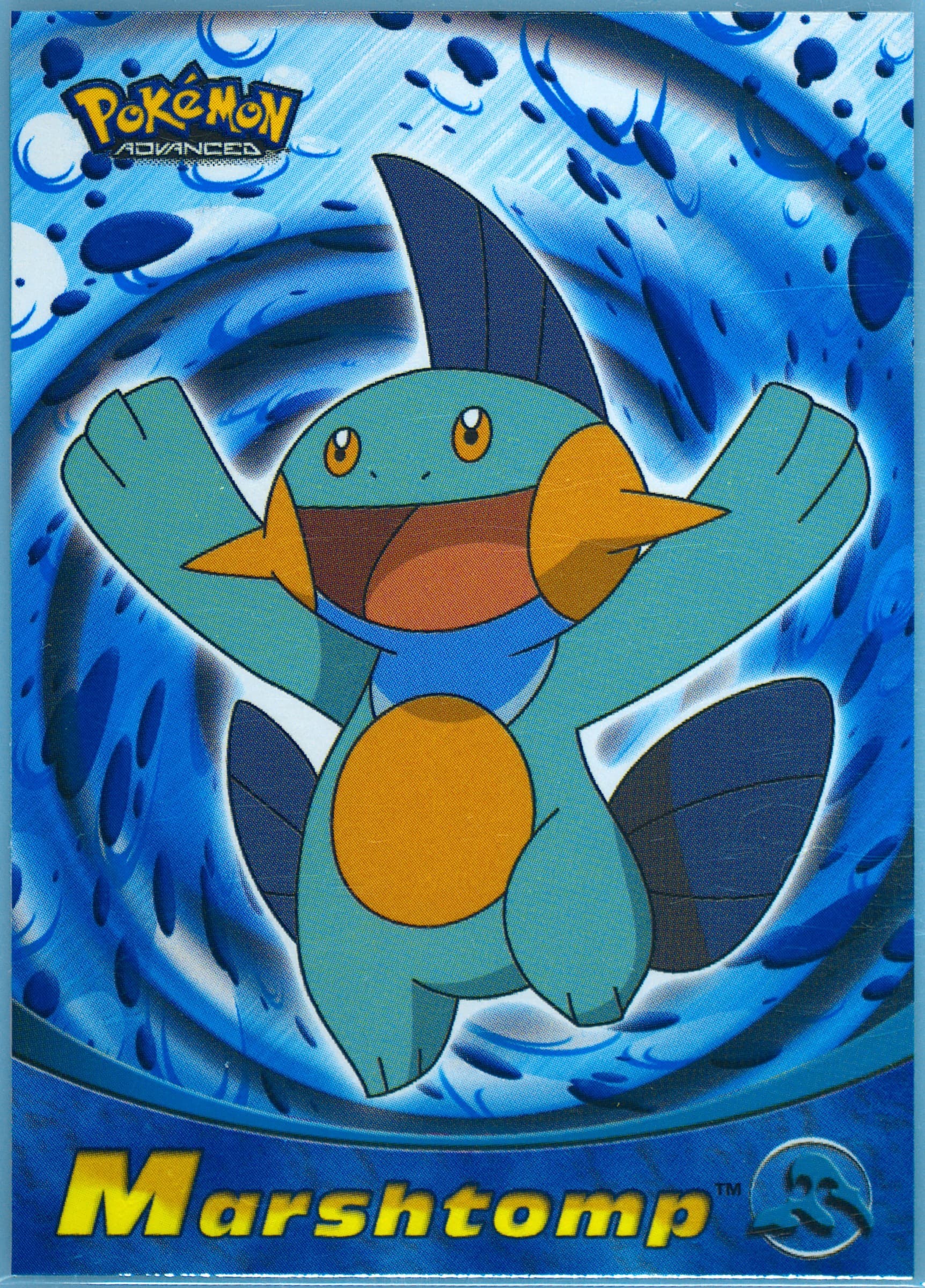 Marshtomp (53) 2003 Topps Pokemon Advanced