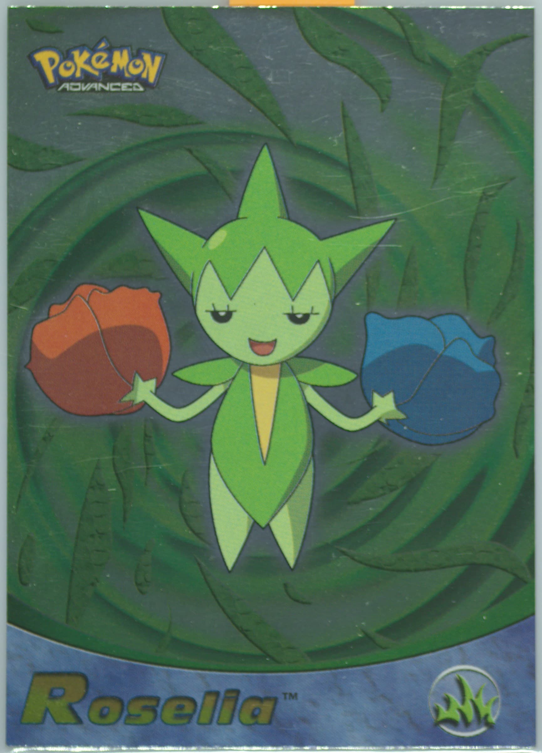 Roselia Foil (66) 2003 Topps Pokemon Advanced