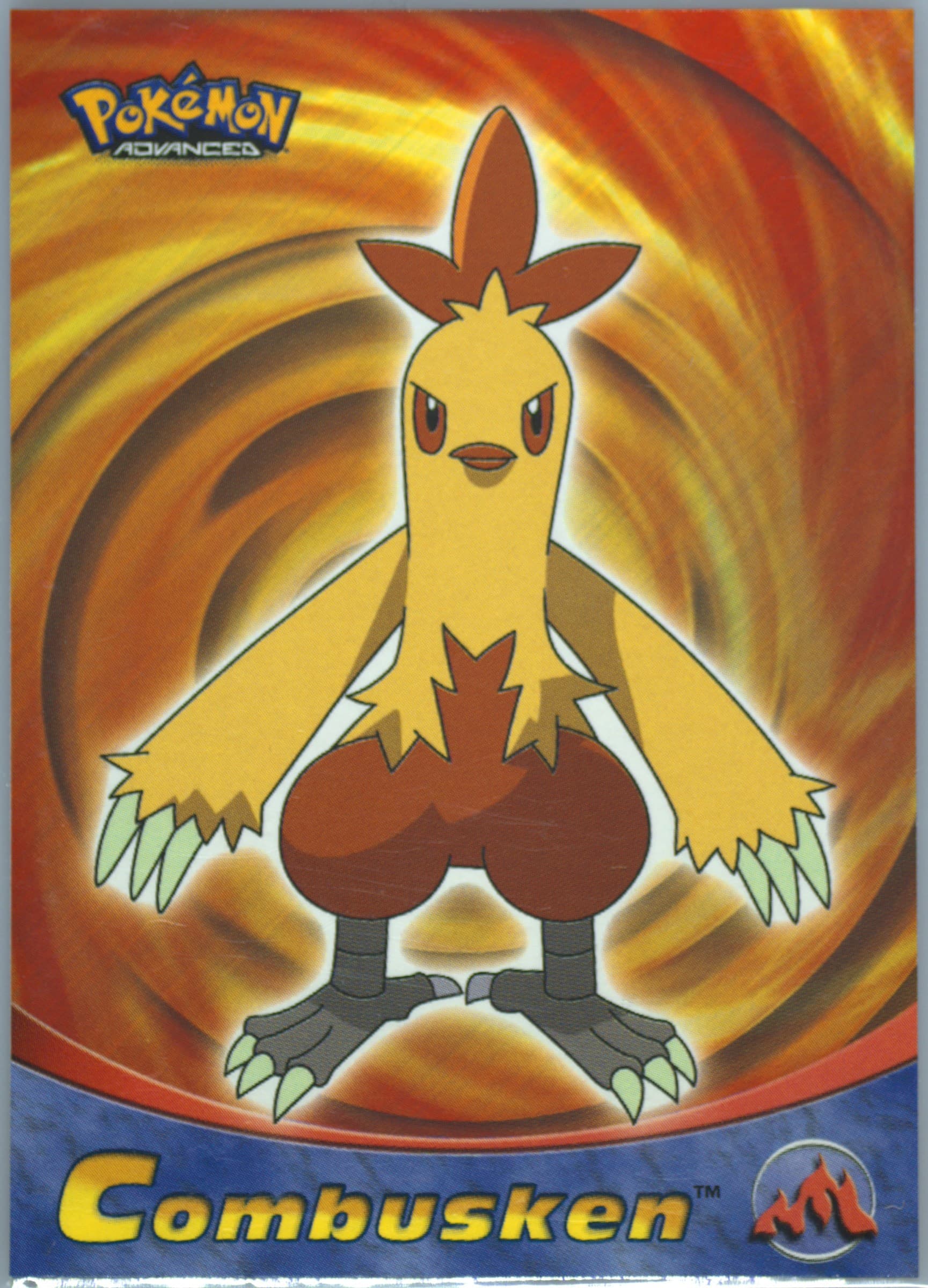 Combusken (25) 2003 Topps Pokemon Advanced