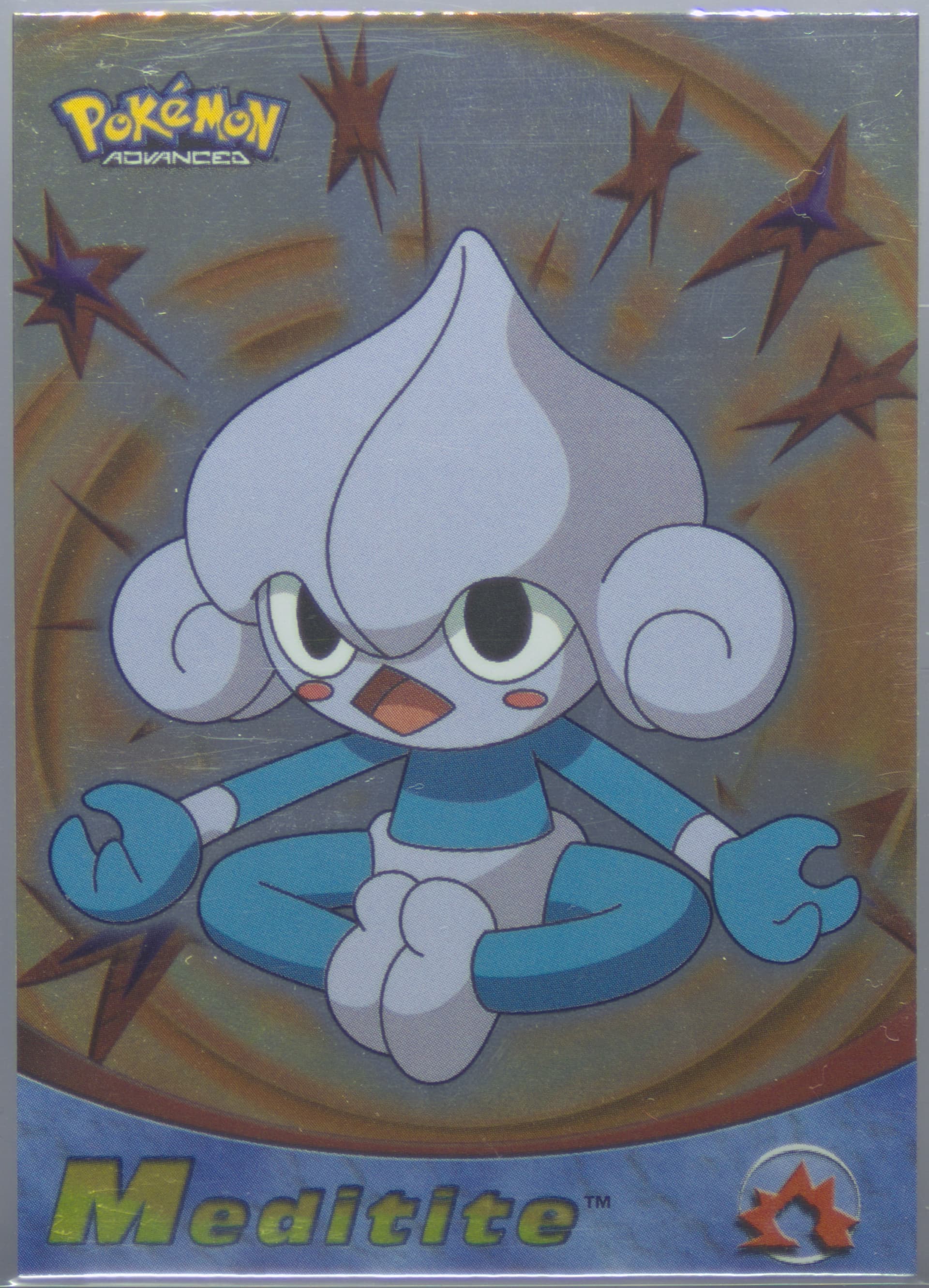 Meditite Foil (56) 2003 Topps Pokemon Advanced