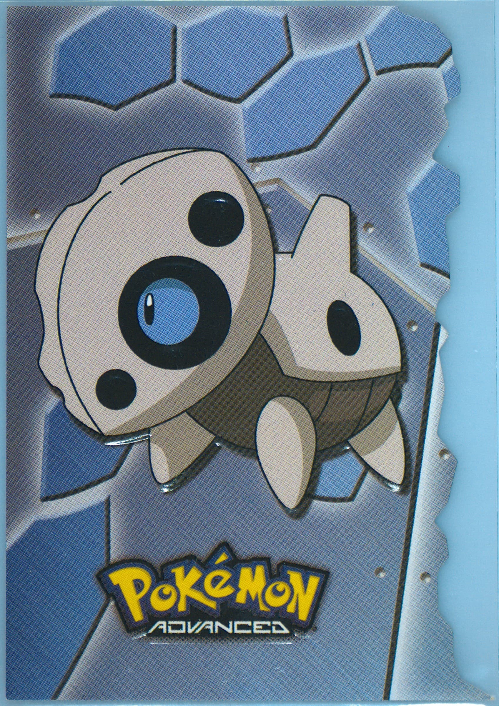 Aron (16) 2003 Topps Pokemon Advanced Embossed Evolution