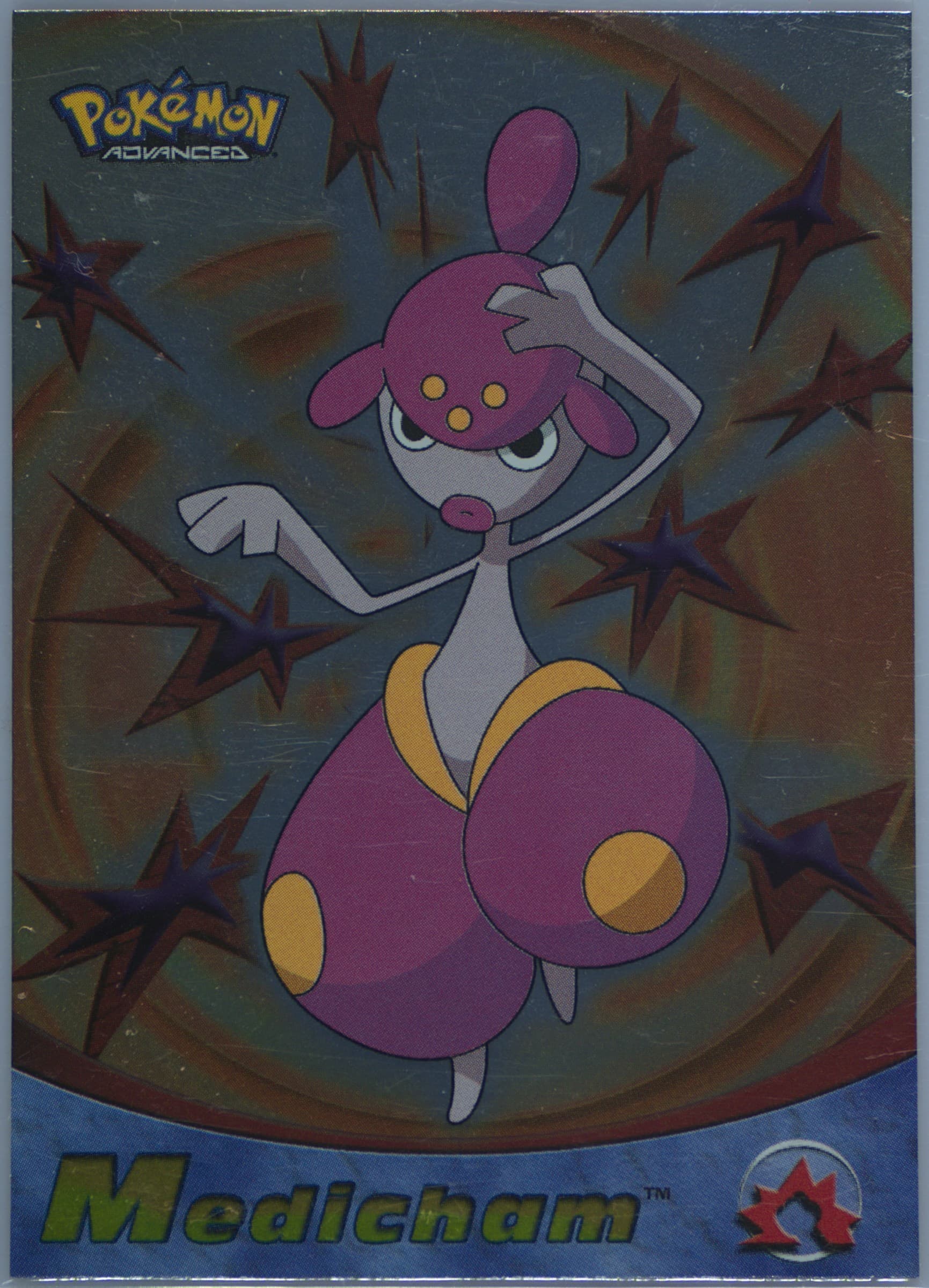 Medicham Foil (55) 2003 Topps Pokemon Advanced