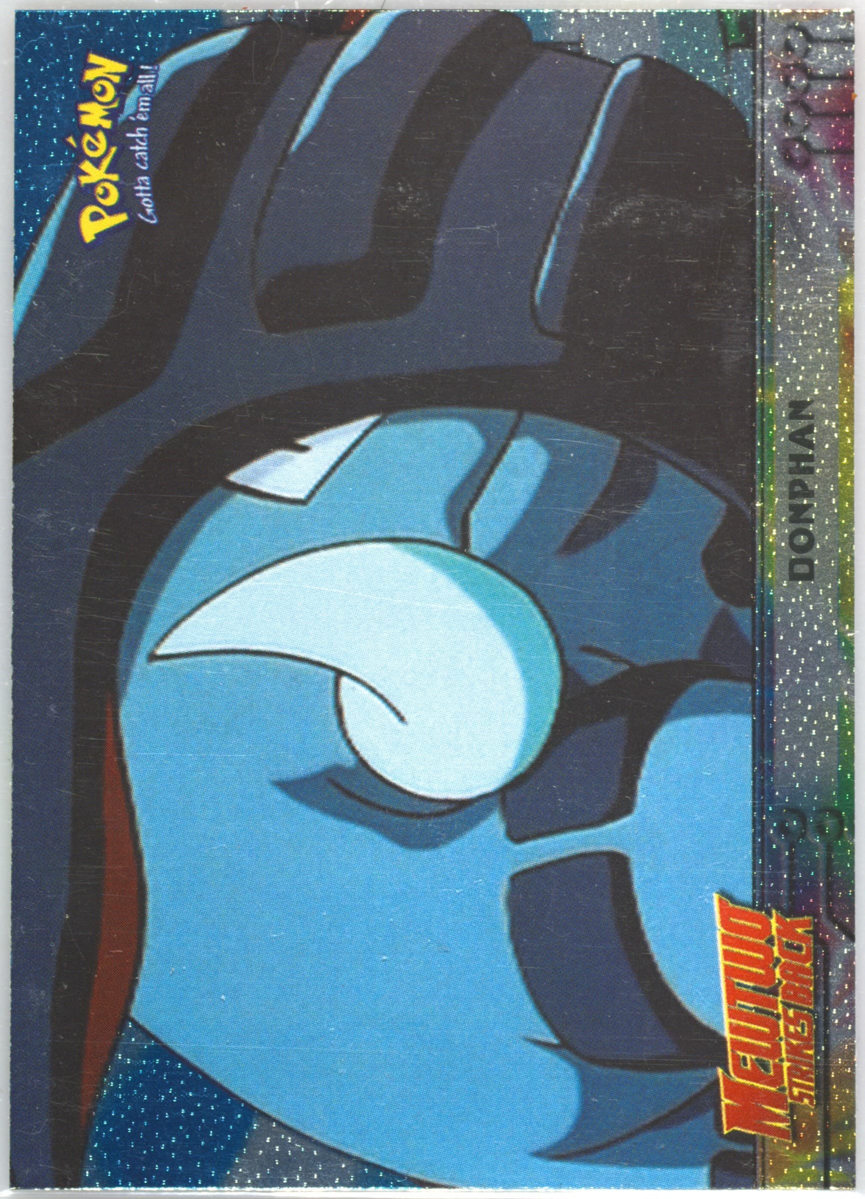 Movie Edition Donphan-Foil (11) 1999 Topps Pokemon the Movie Edt