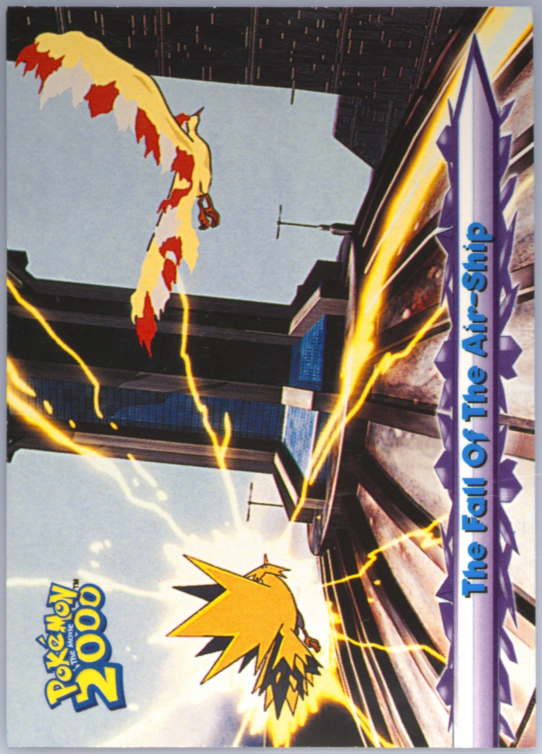 The Fall of the Air-Ship (40) 2000 Topps Pokemon the Movie 2000
