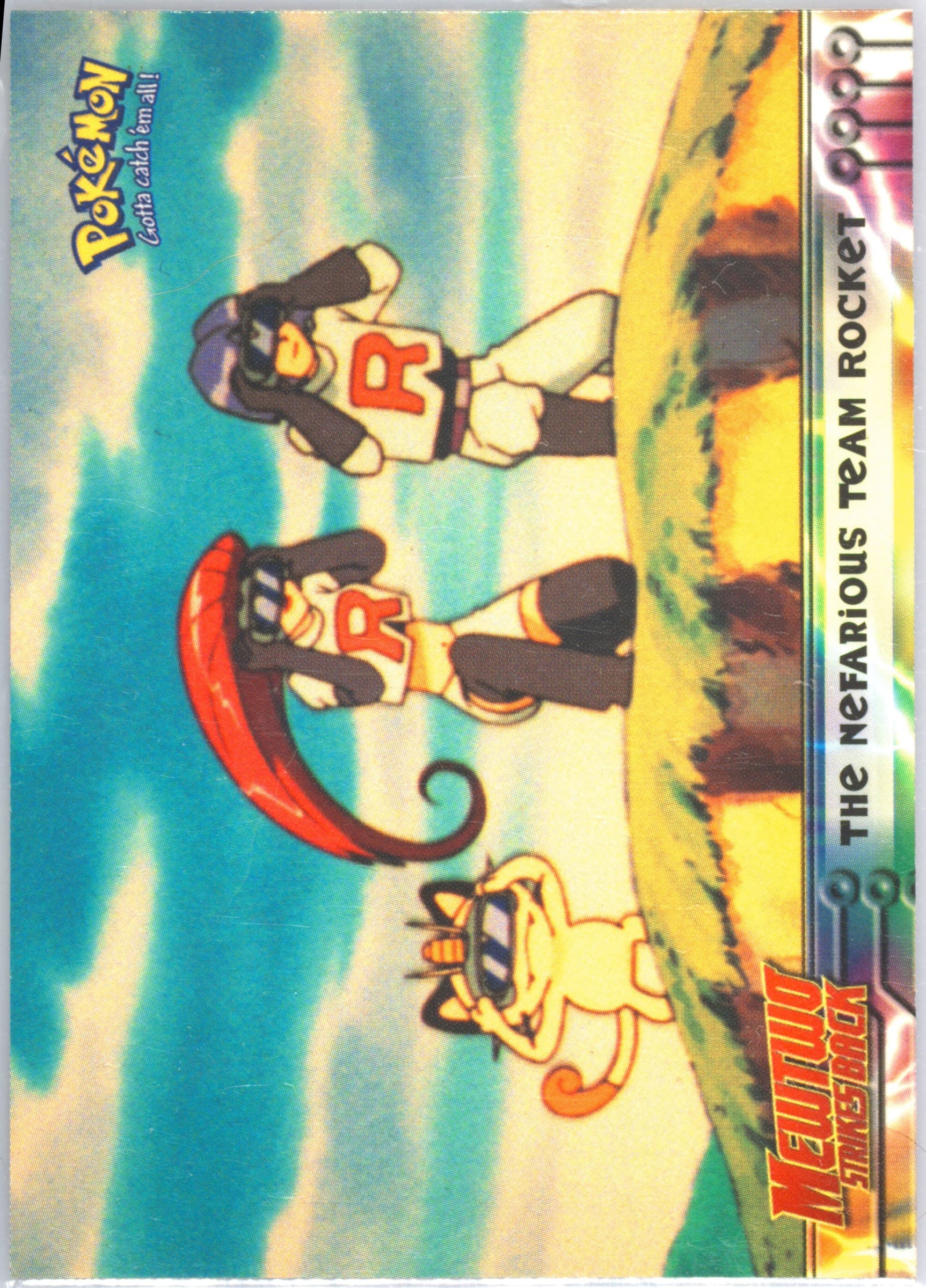Movie Edition The Nefarious Team Rocket (12) 1999 Topps Pokemon the Movie Edt