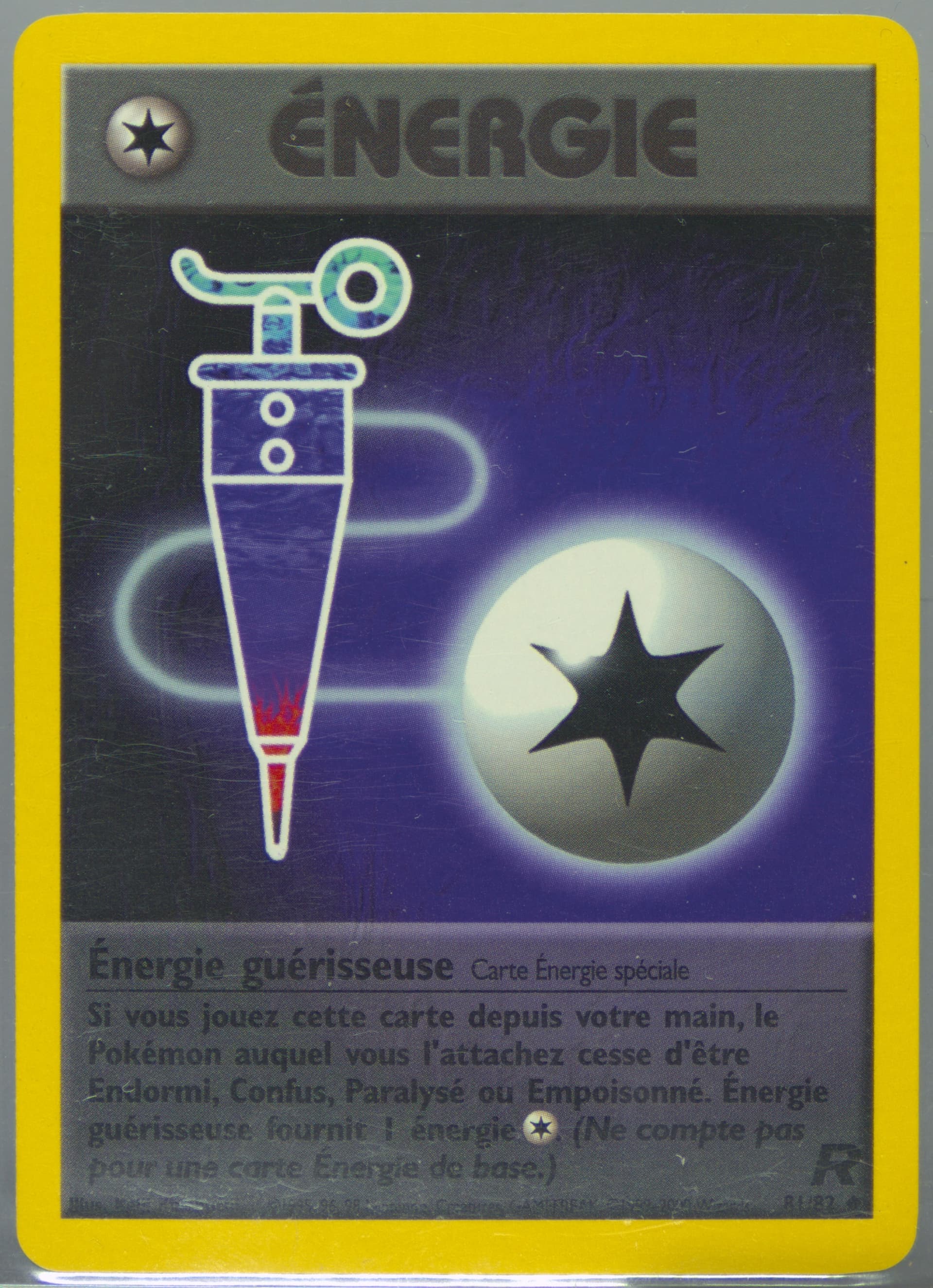 Energie Guerisseuse (81) 2001 Pokemon French Rocket