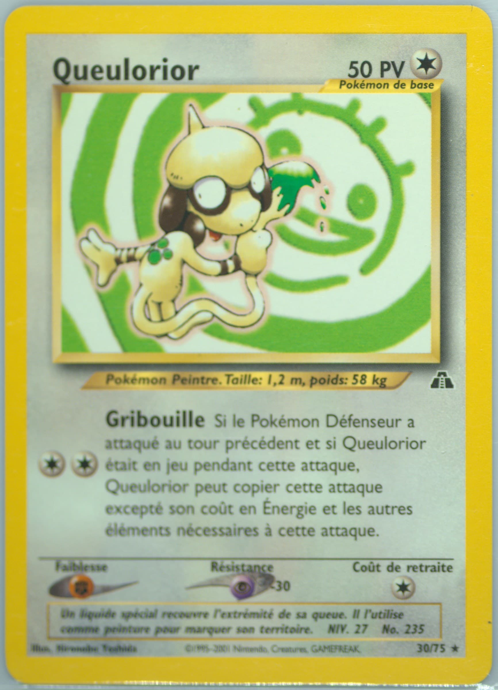 Queulorior French (30) 2001 Pokemon Neo Discovery