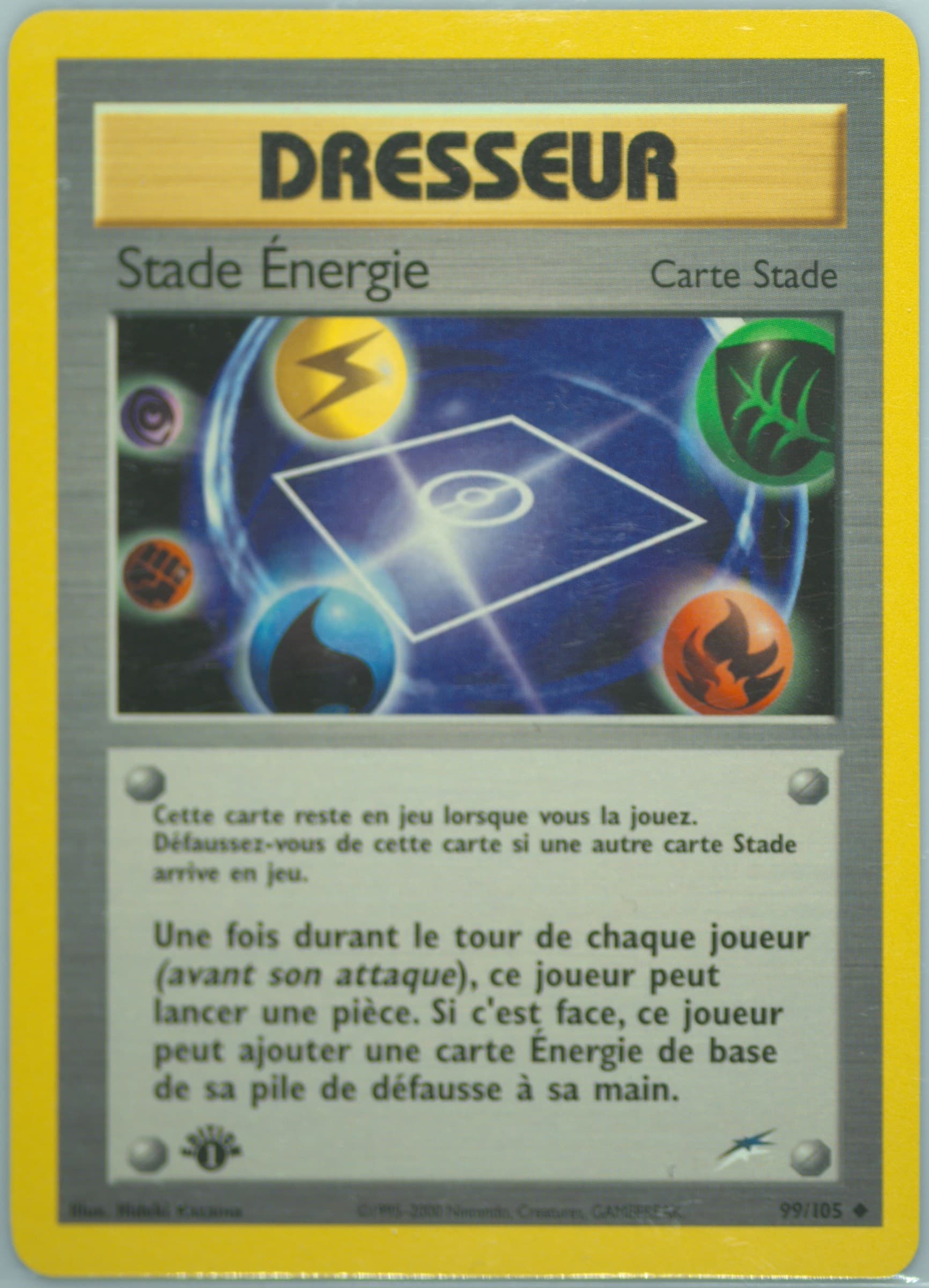 Stade Energie French-1st Edition (99) 2002 Pokemon Neo Destiny