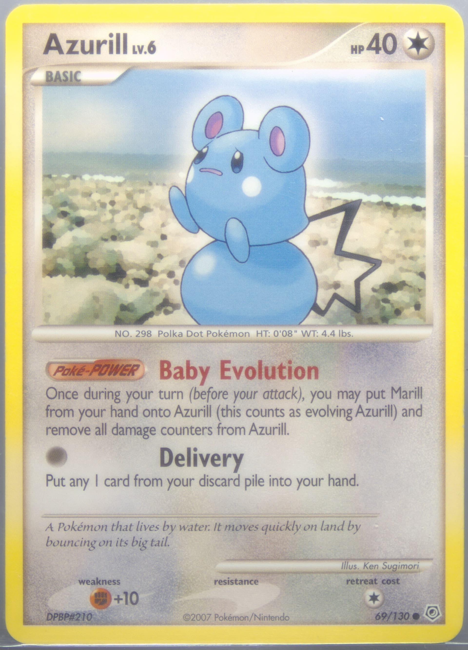 Azurill (69) 2007 Pokemon Diamond & Pearl