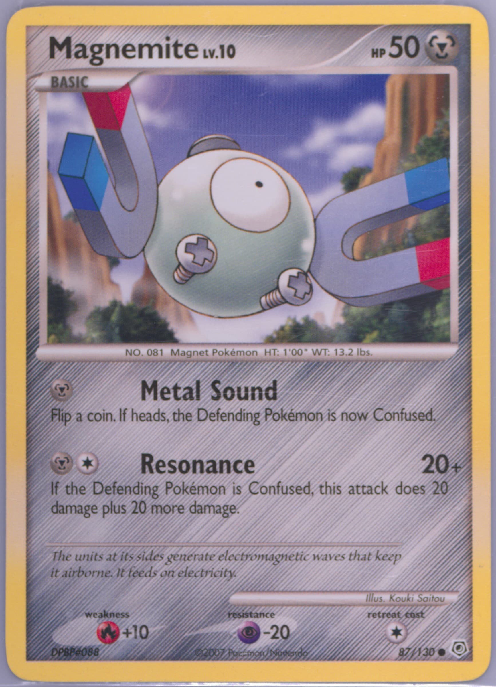 Magnemite (87) 2007 Pokemon Diamond & Pearl