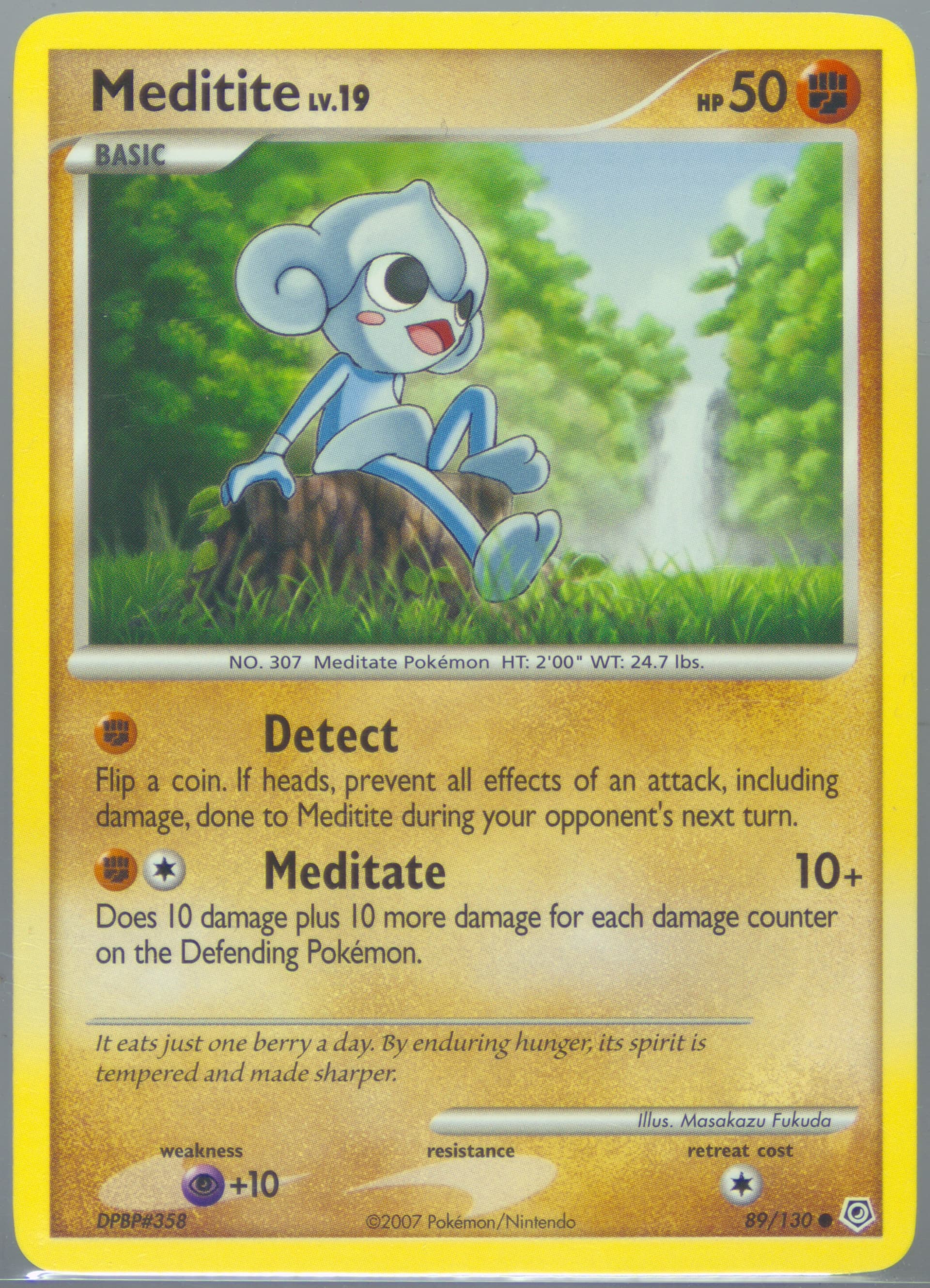 Meditite (89) 2007 Pokemon Diamond & Pearl