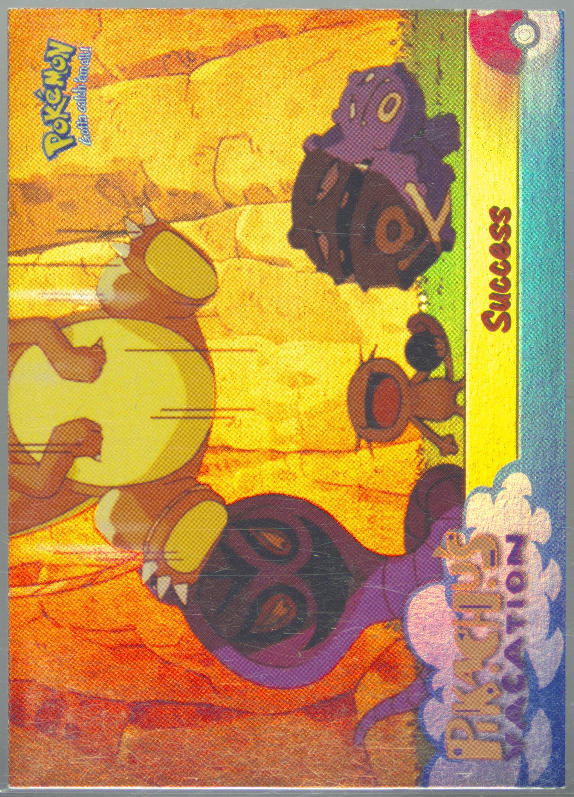 Movie Edition Success-Rainbow Foil (55) 1999 Topps Pokemon the Movie Edt