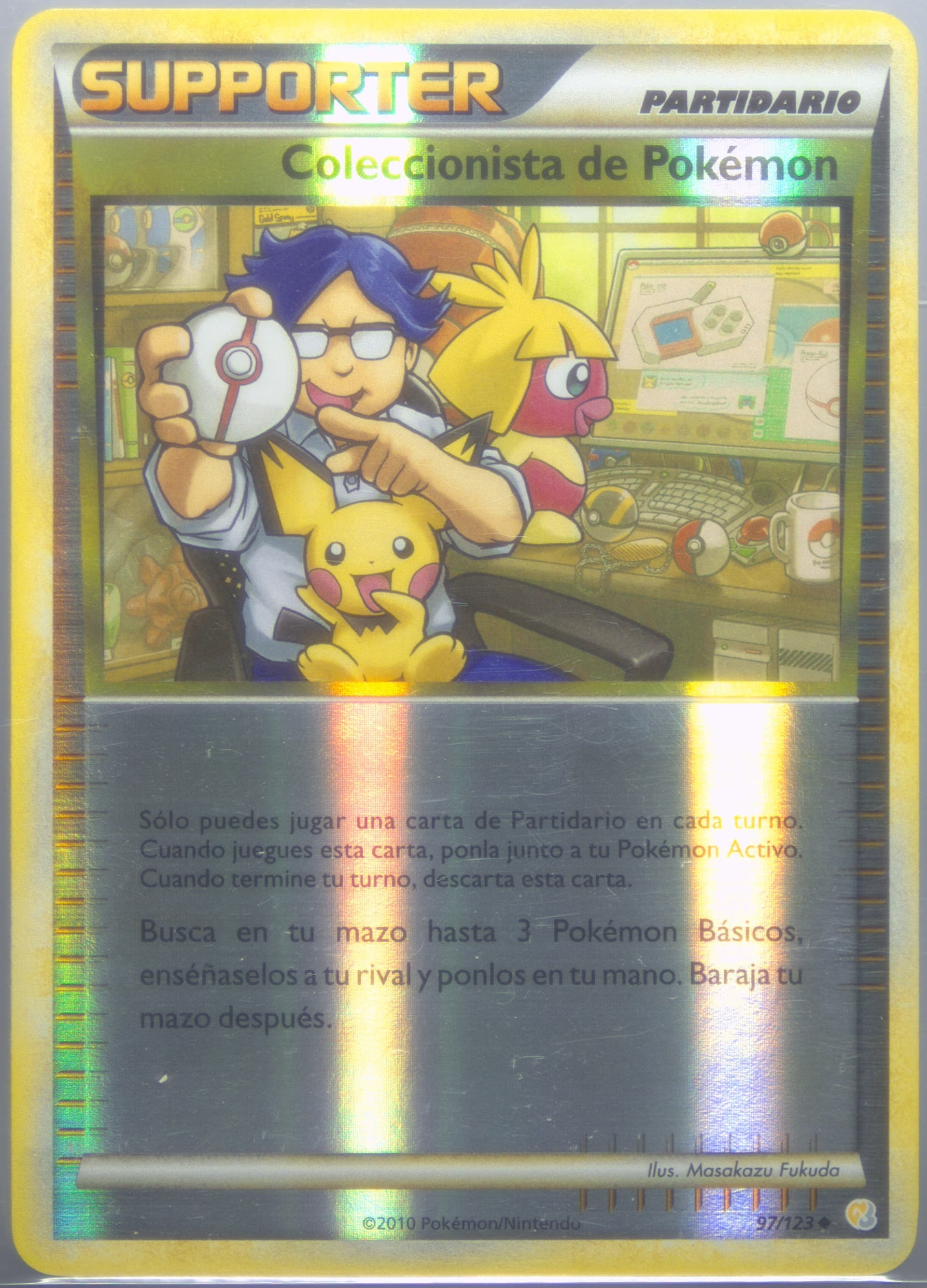 Coleccionista de Pokemon-Reverse Foil Spanish (97) 2010 Pokemon Heartgold & Soulsilver