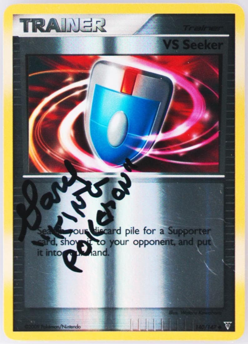 VS Seeker-Reverse Foil (140) 2009 Pokemon Platinum Supreme Victors