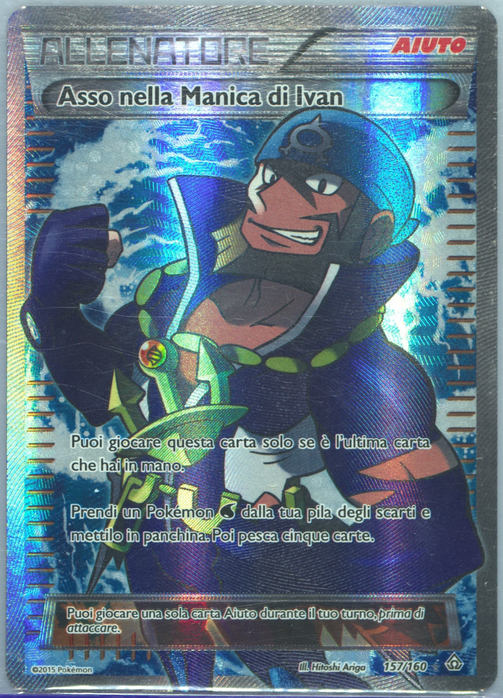 Full Art/Asso Nella Manica DI Ivan Italian (157) 2015 Pokemon XY Primal Clash