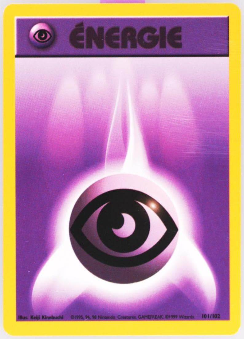 Psychic Energie (101) 1999 Pokemon French