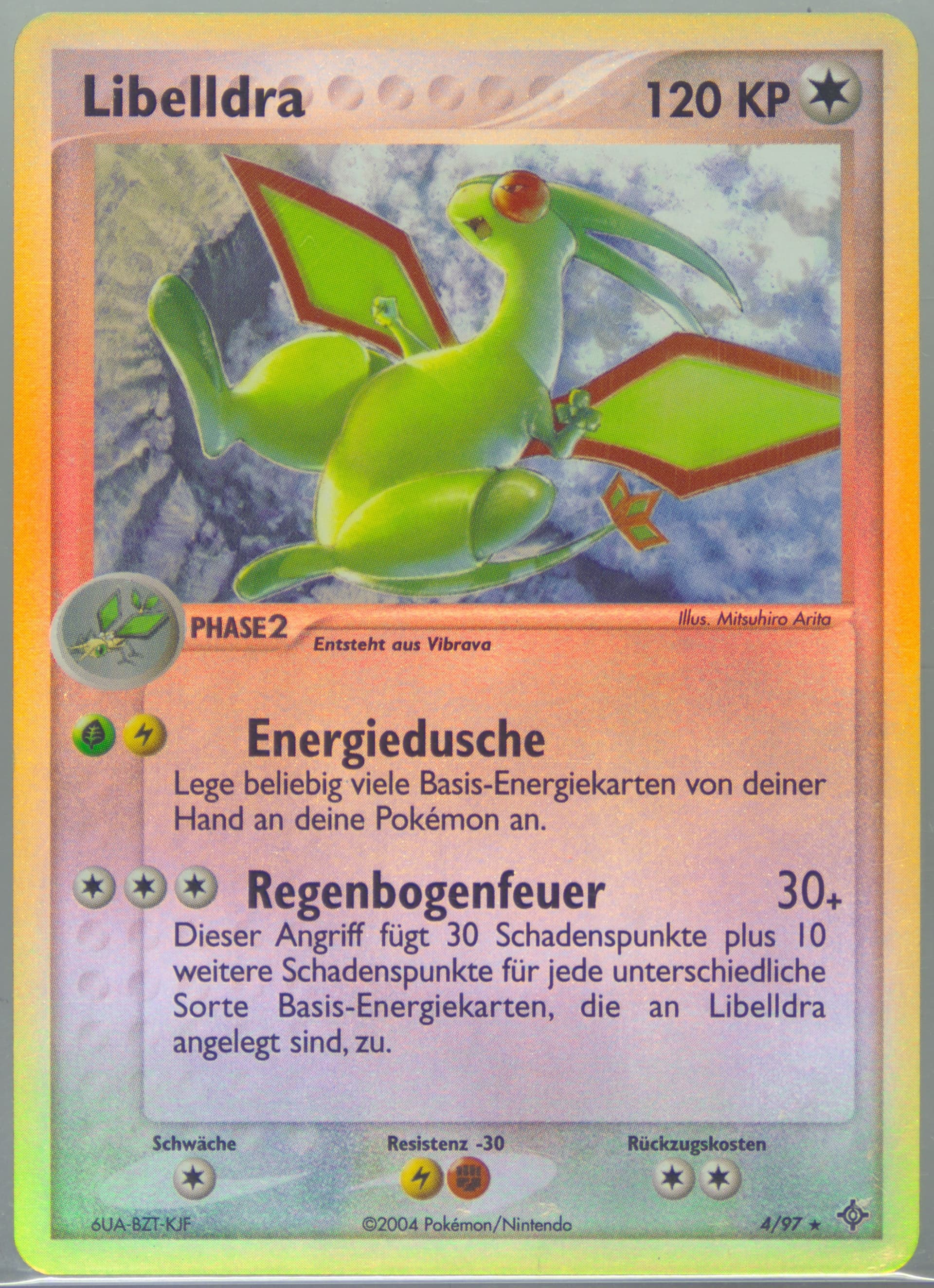 Libelldra-Reverse Foil (4) 2004 Pokemon German EX Dragon
