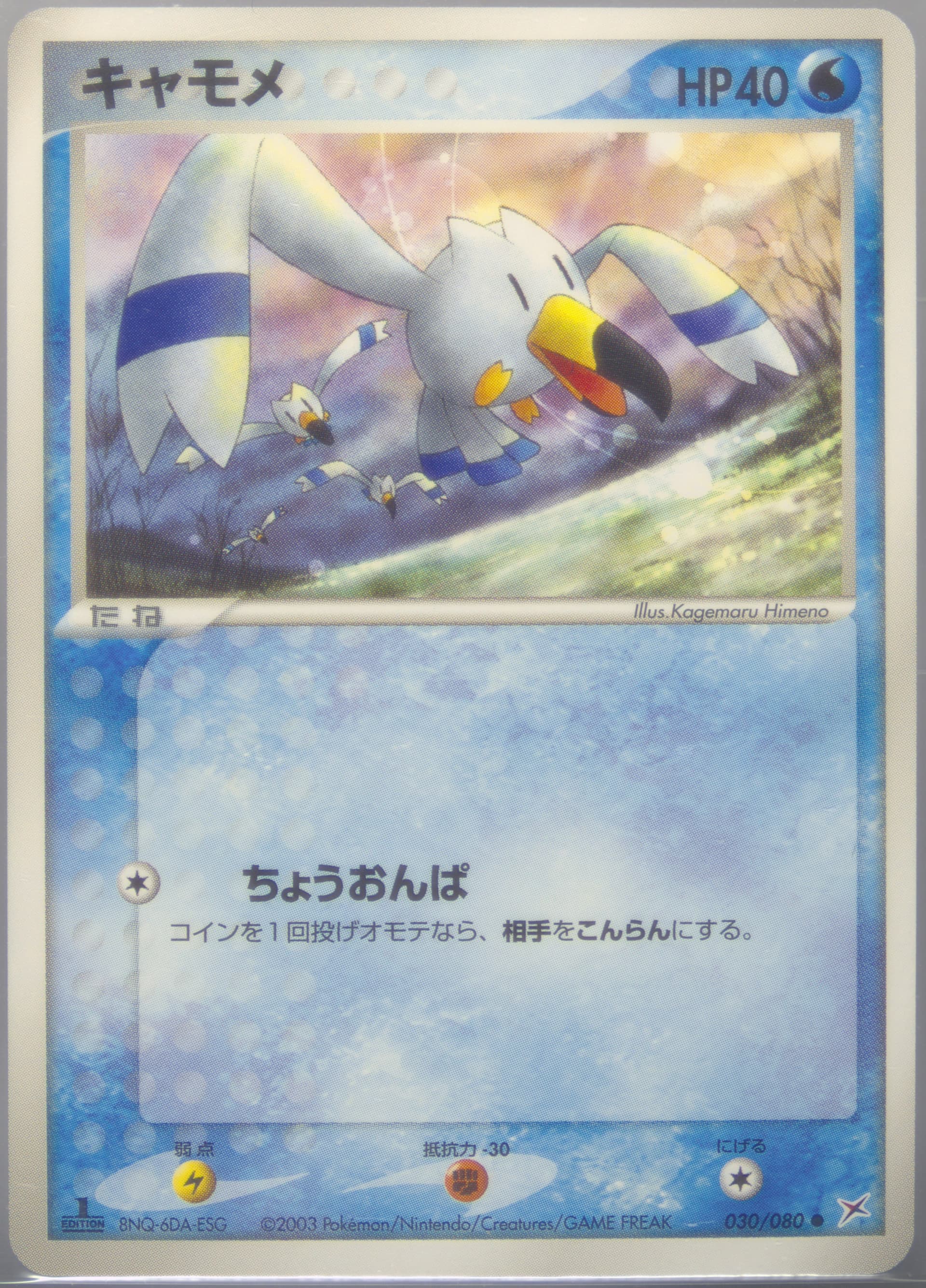 Wingull 1st Edition (030) 2003 Pokemon Japanese Magma VS Aqua