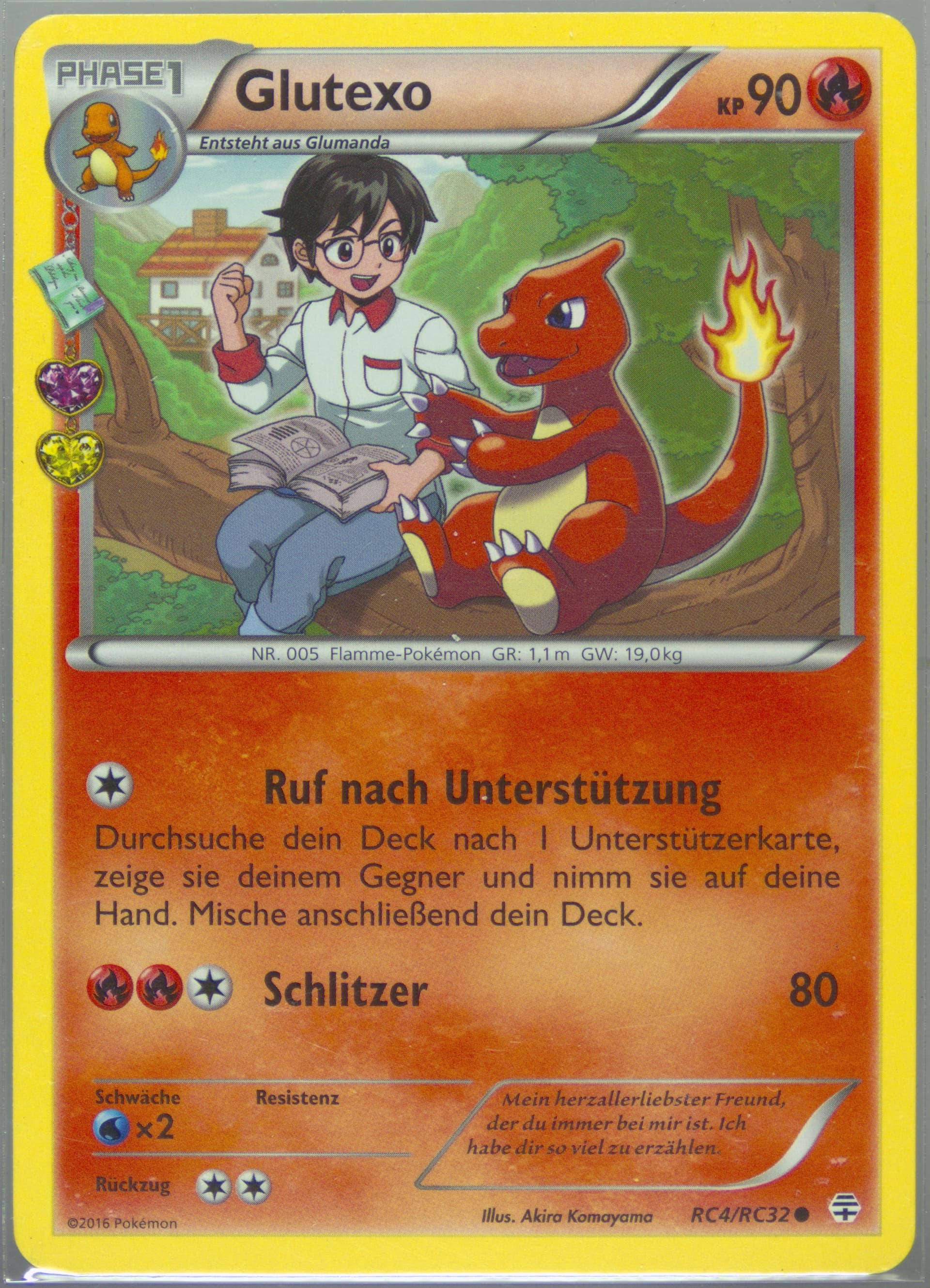 Glutexo German (RC4) 2016 Pokemon XY Generations Radiant Collection