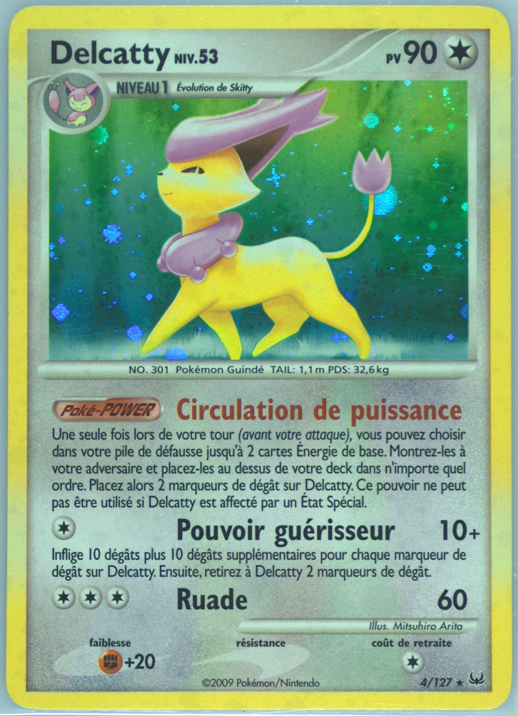 Delcatty-Holo French (4) 2009 Pokemon Platinum