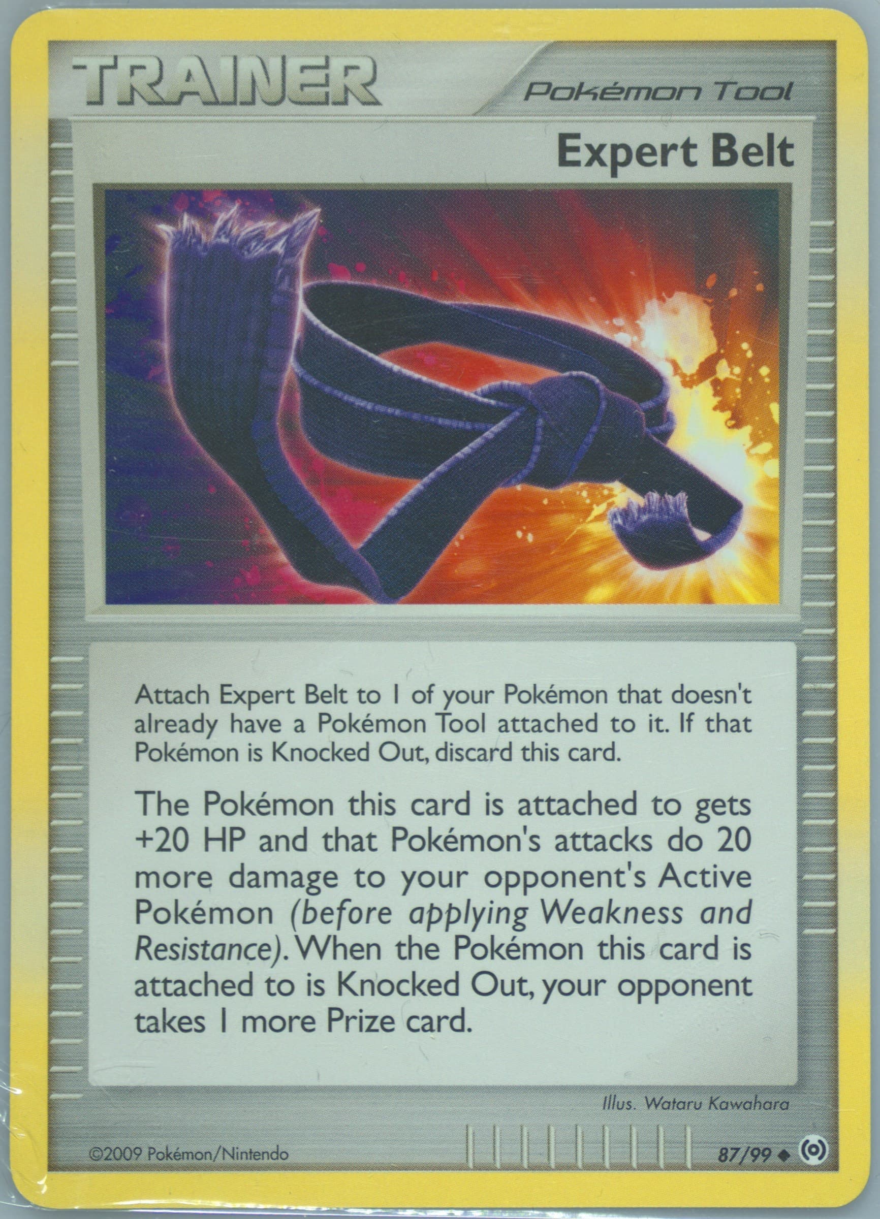 Expert Belt (87) 2009 Pokemon Platinum Arceus