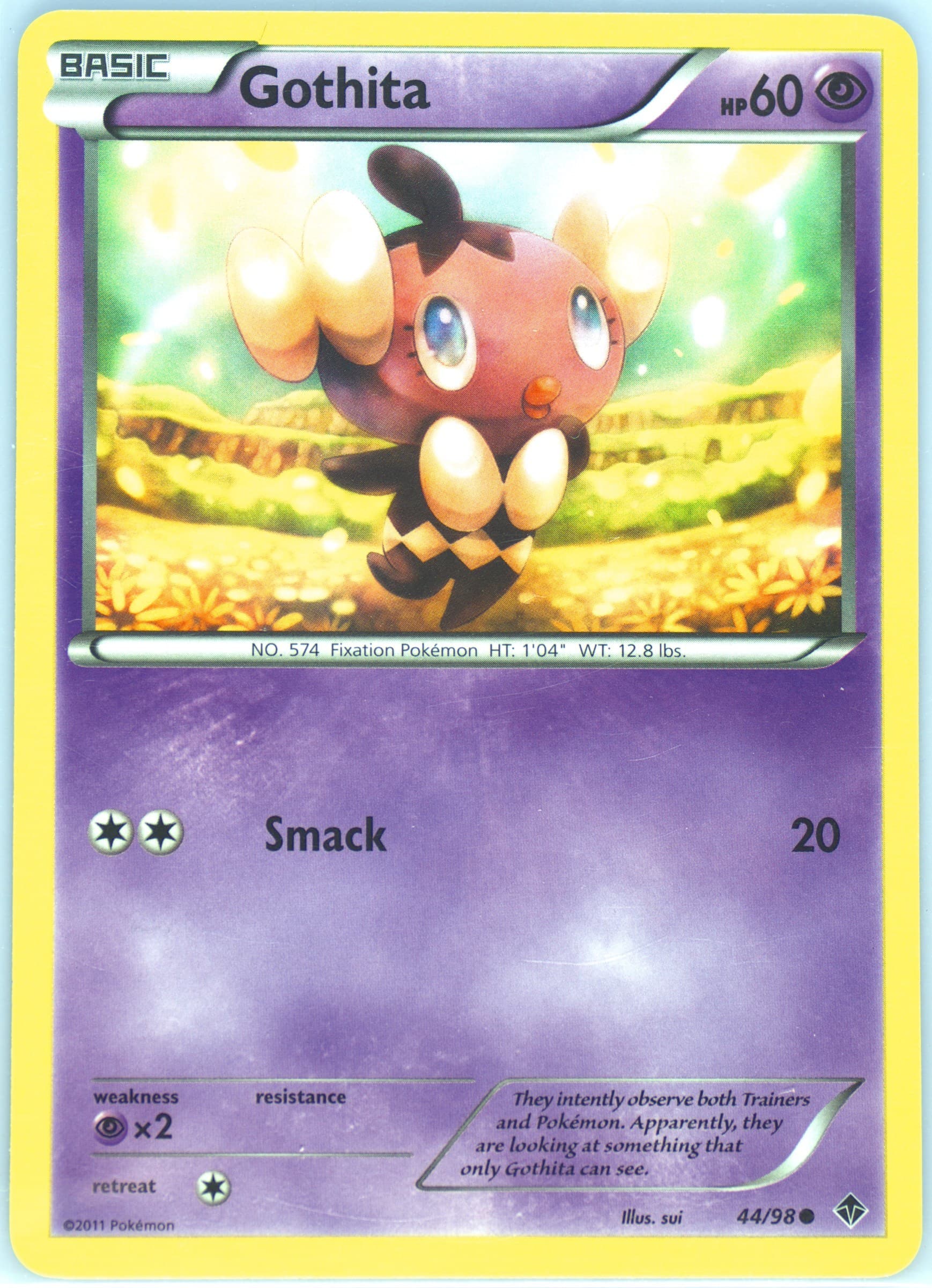 Gothita (44) 2011 Pokemon Black & White Emerging Powers