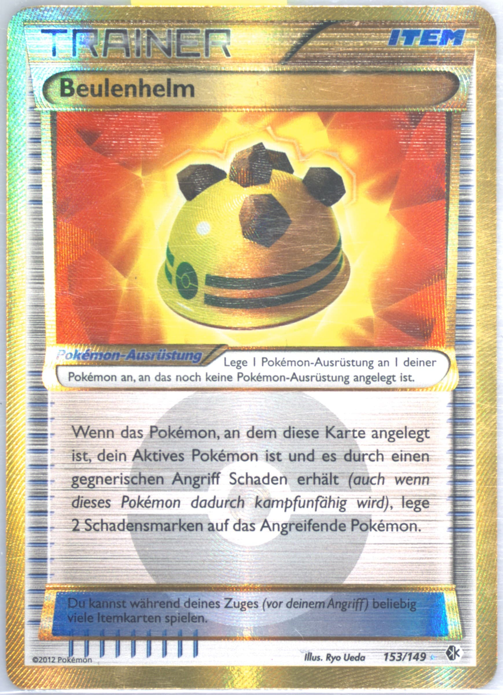 Beulenhelm (153) 2013 Pokemon German Black & White Boundaries Crossed