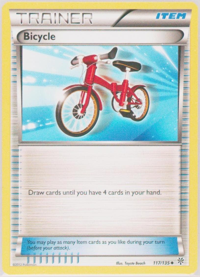 Bicycle (117) 2013 Pokemon Black & White Plasma Storm