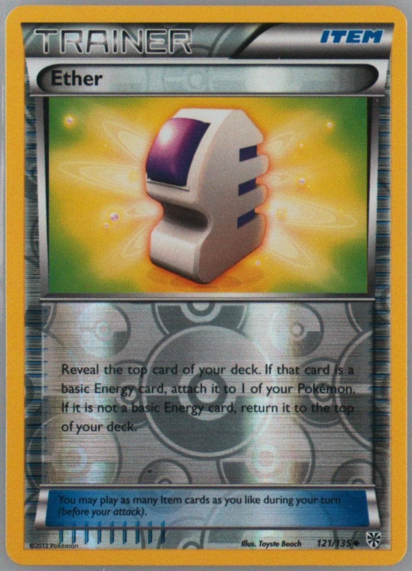 Ether-Reverse Foil (121) 2013 Pokemon Black & White Plasma Storm