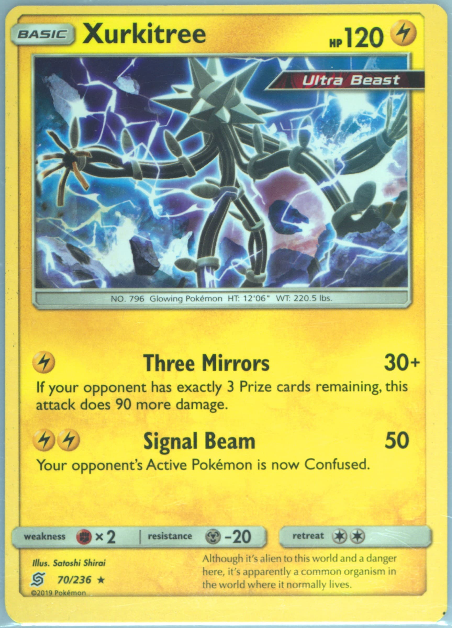 Xurkitree (70) 2019 Pokemon Sun & Moon Unified Minds