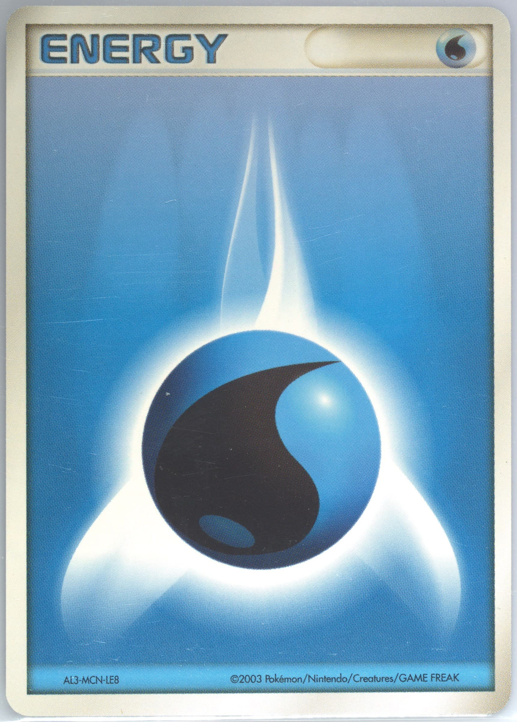 Water Energy 2003 Pokemon Japanese Mudkip Constructed Starter Deck