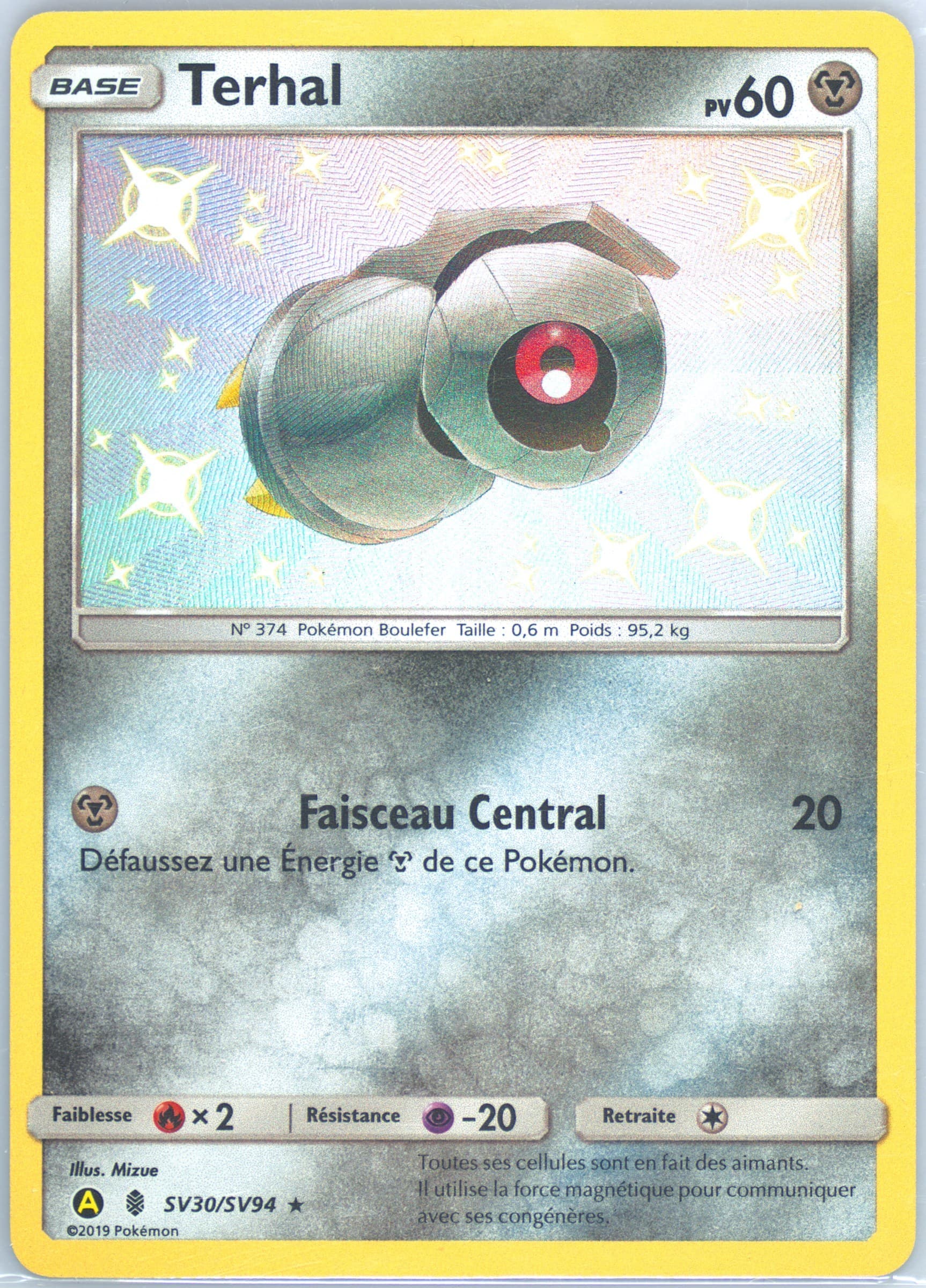 Terhal-Holo French (SV30) 2019 Pokemon Sun & Moon Hidden Fates