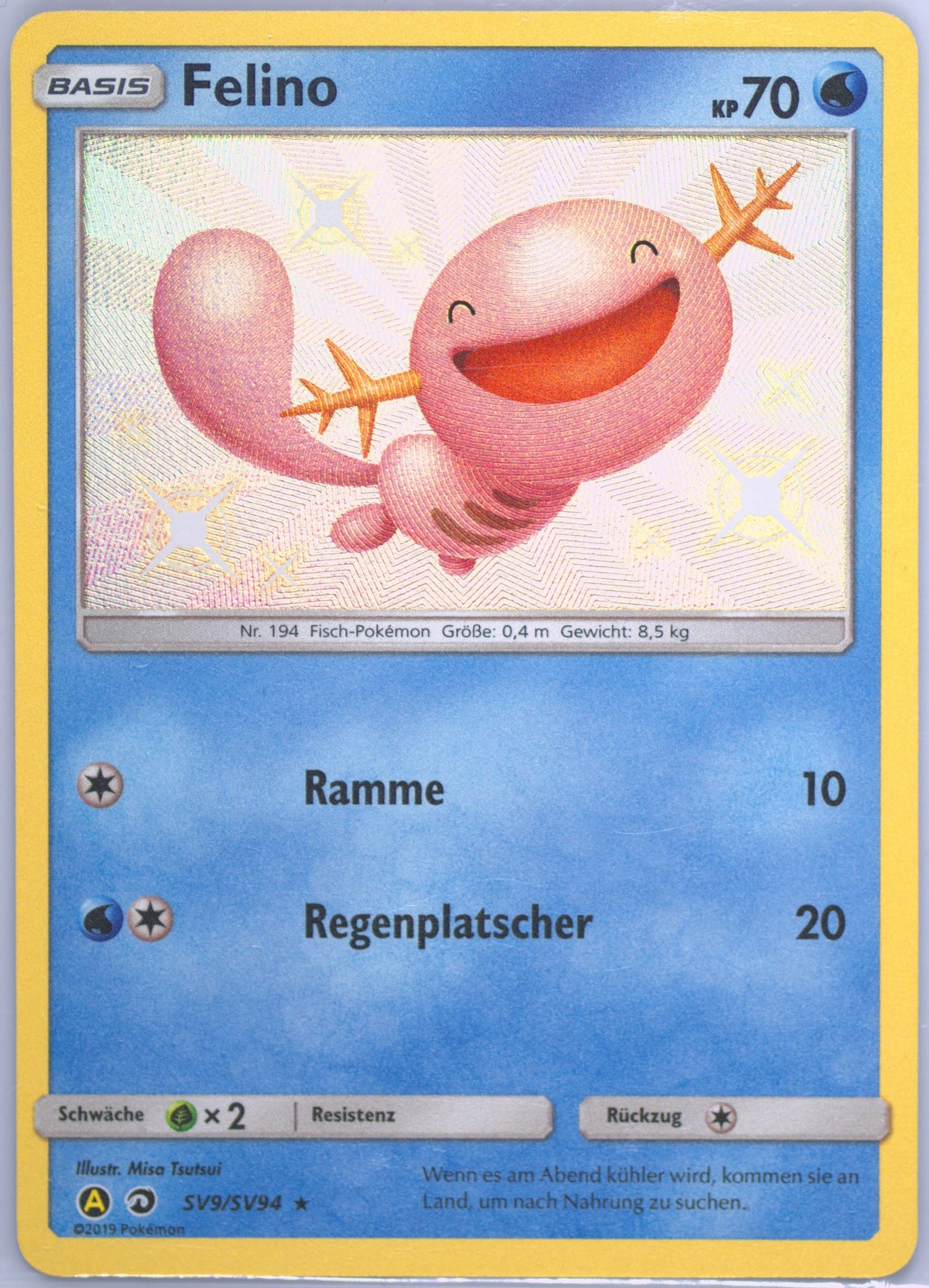 Felino-Holo German (SV9) 2019 Pokemon Sun & Moon Hidden Fates