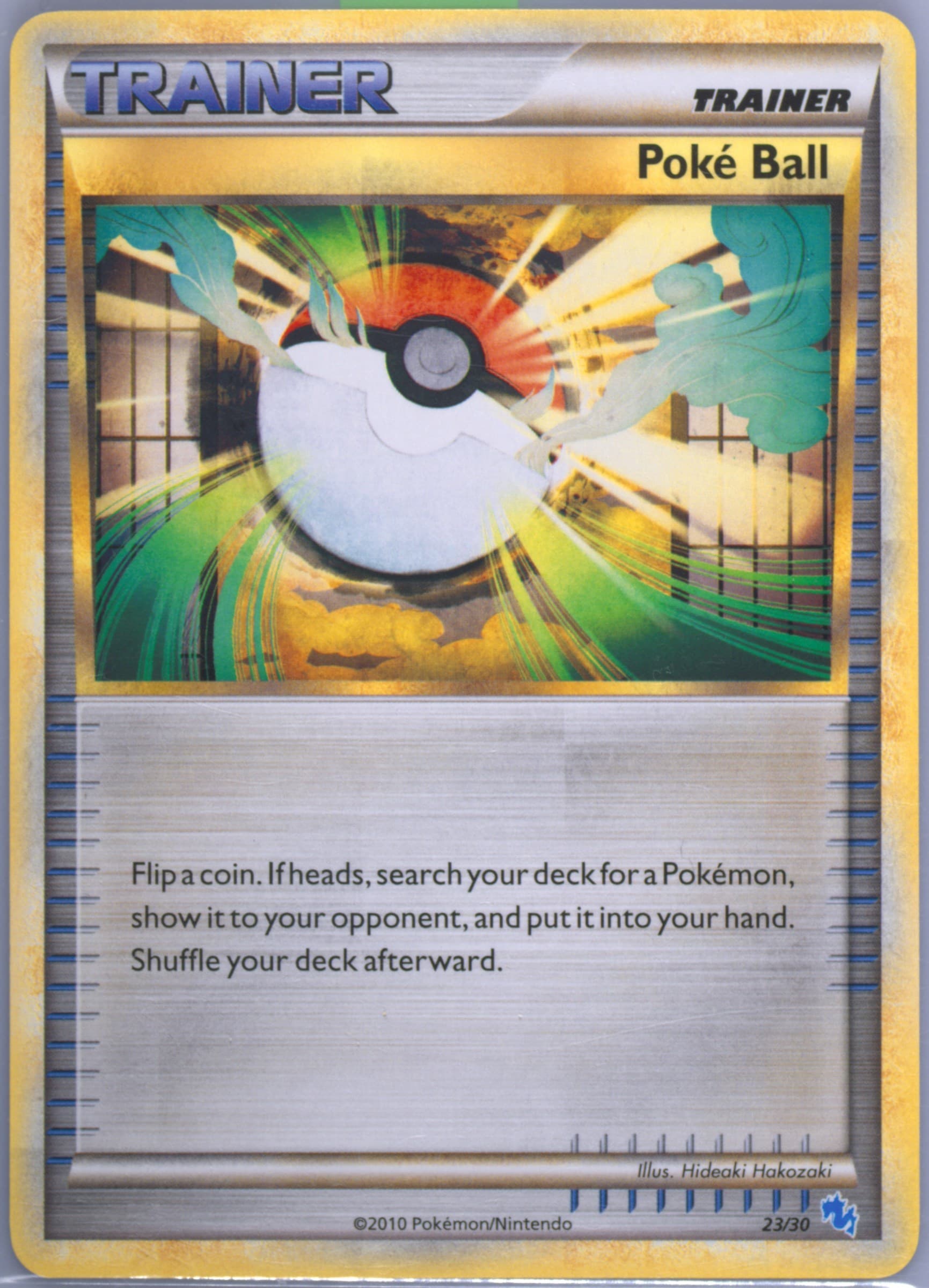 Poke Ball (23) 2010 Pokemon Heartgold & Soulsilver Gyarados Deck