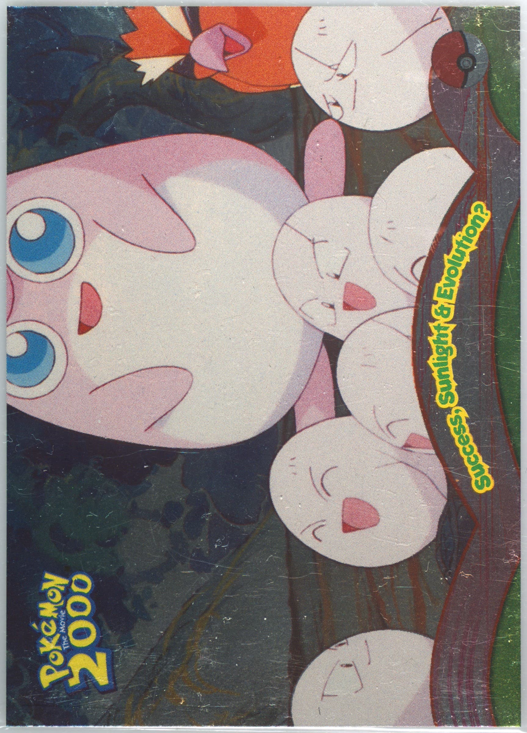 Success, Sunlight & Evolution? Foil (11) 2000 Topps Pokemon the Movie 2000