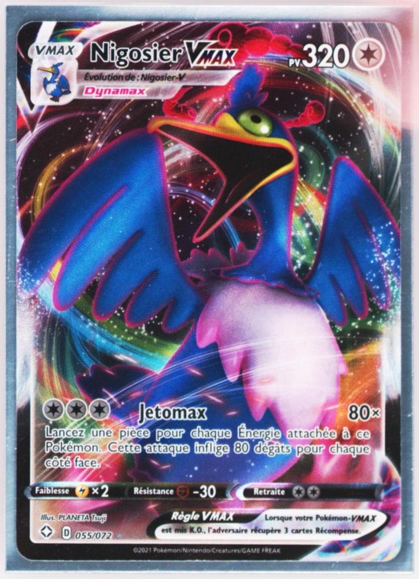 Full Art/Nigosier Vmax French (055) 2021 Pokemon Sword & Shield Shining Fates