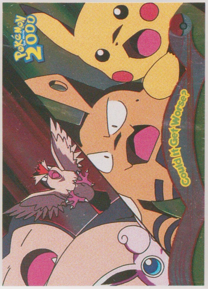 Could It Get Worse? Foil (10) 2000 Topps Pokemon the Movie 2000
