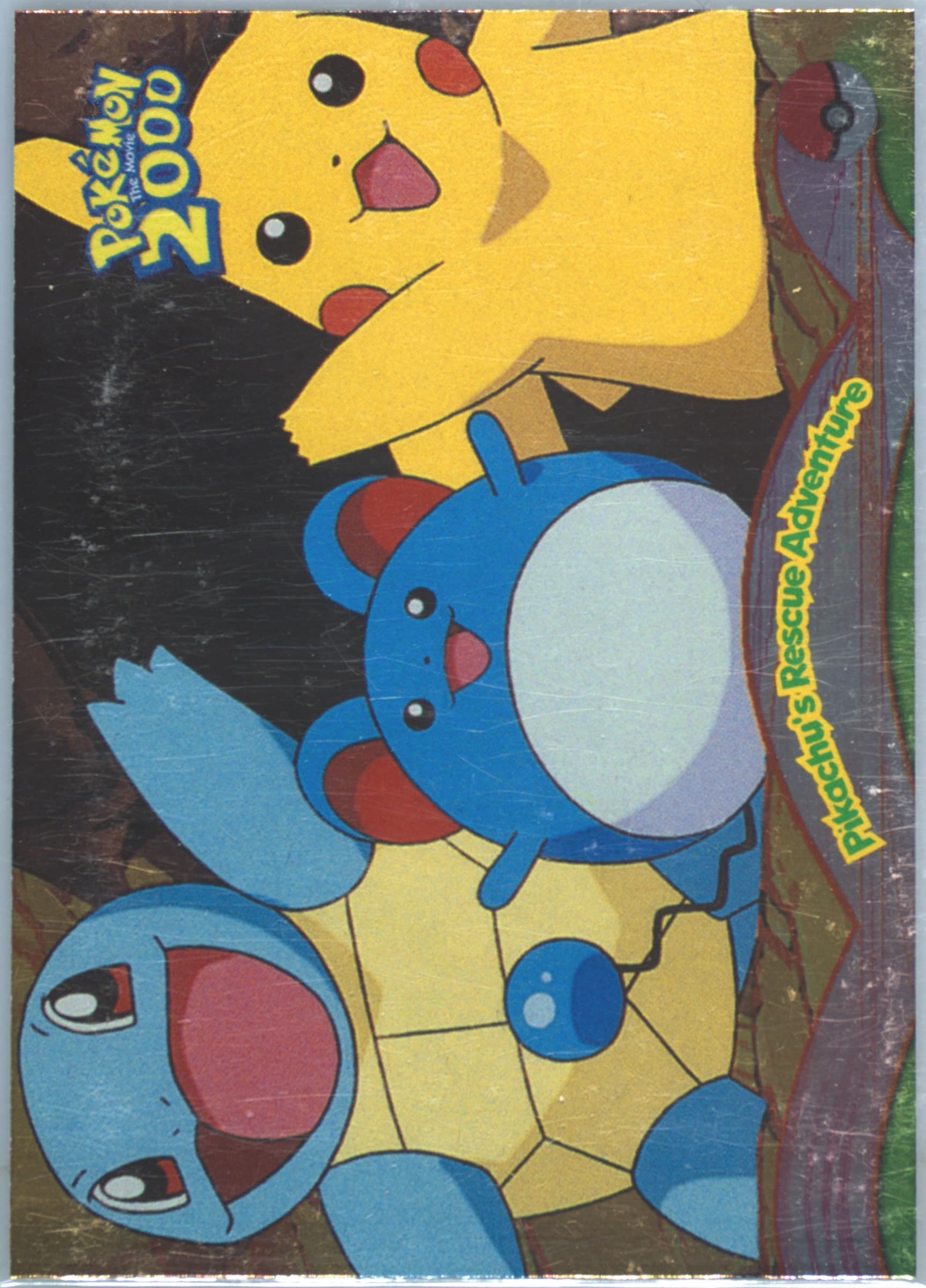 Pikachu's Rescue Adventure Foil (12) 2000 Topps Pokemon the Movie 2000