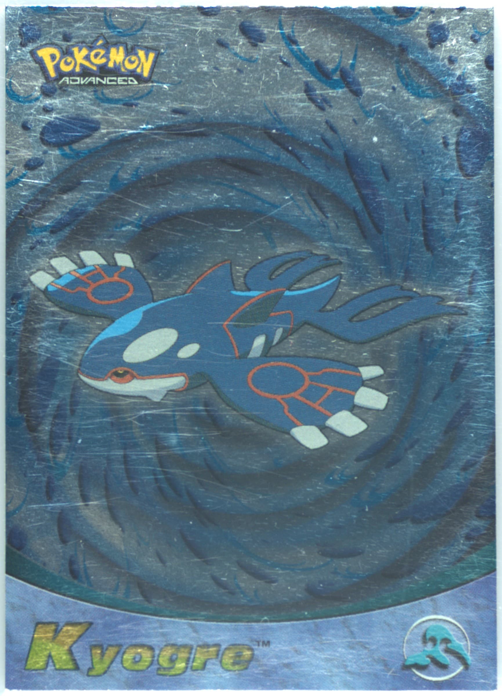 Kyogre Foil (43) 2003 Topps Pokemon Advanced