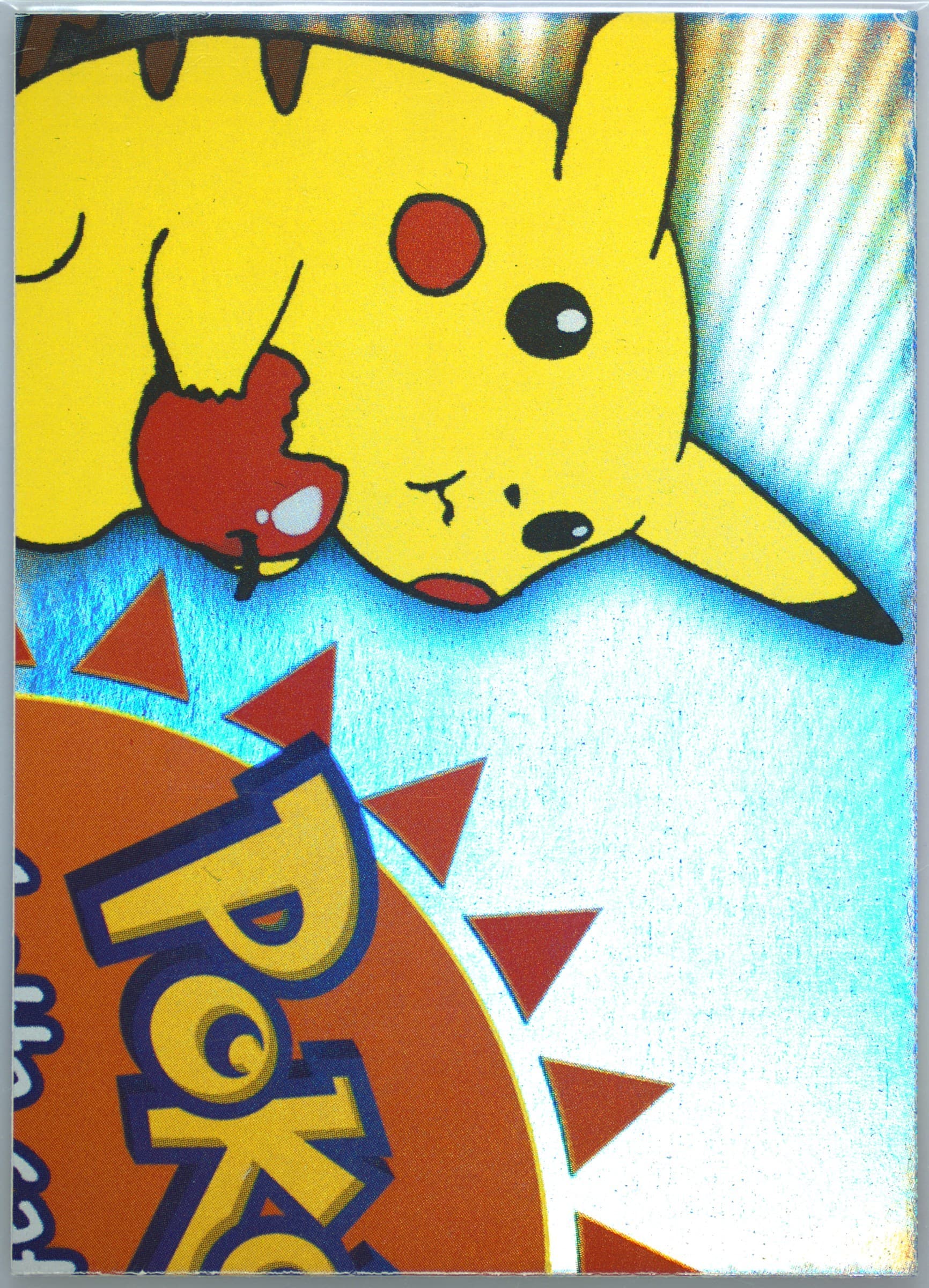 Puzzle Card 1 Rainbow Foil (P01) 2000 Topps Pokemon TV Animation Series 3 Puzzle