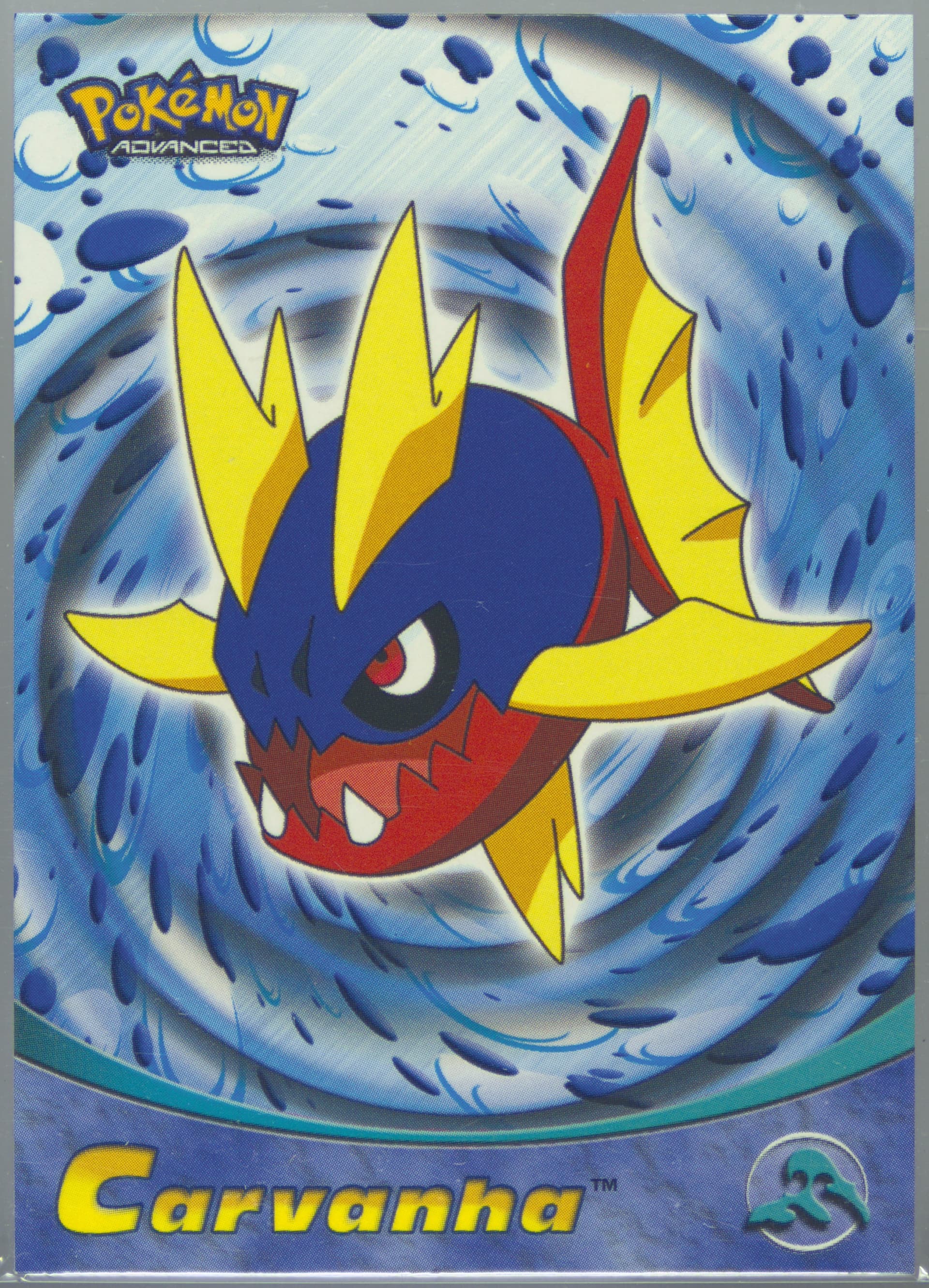 Carvanha (23) 2003 Topps Pokemon Advanced