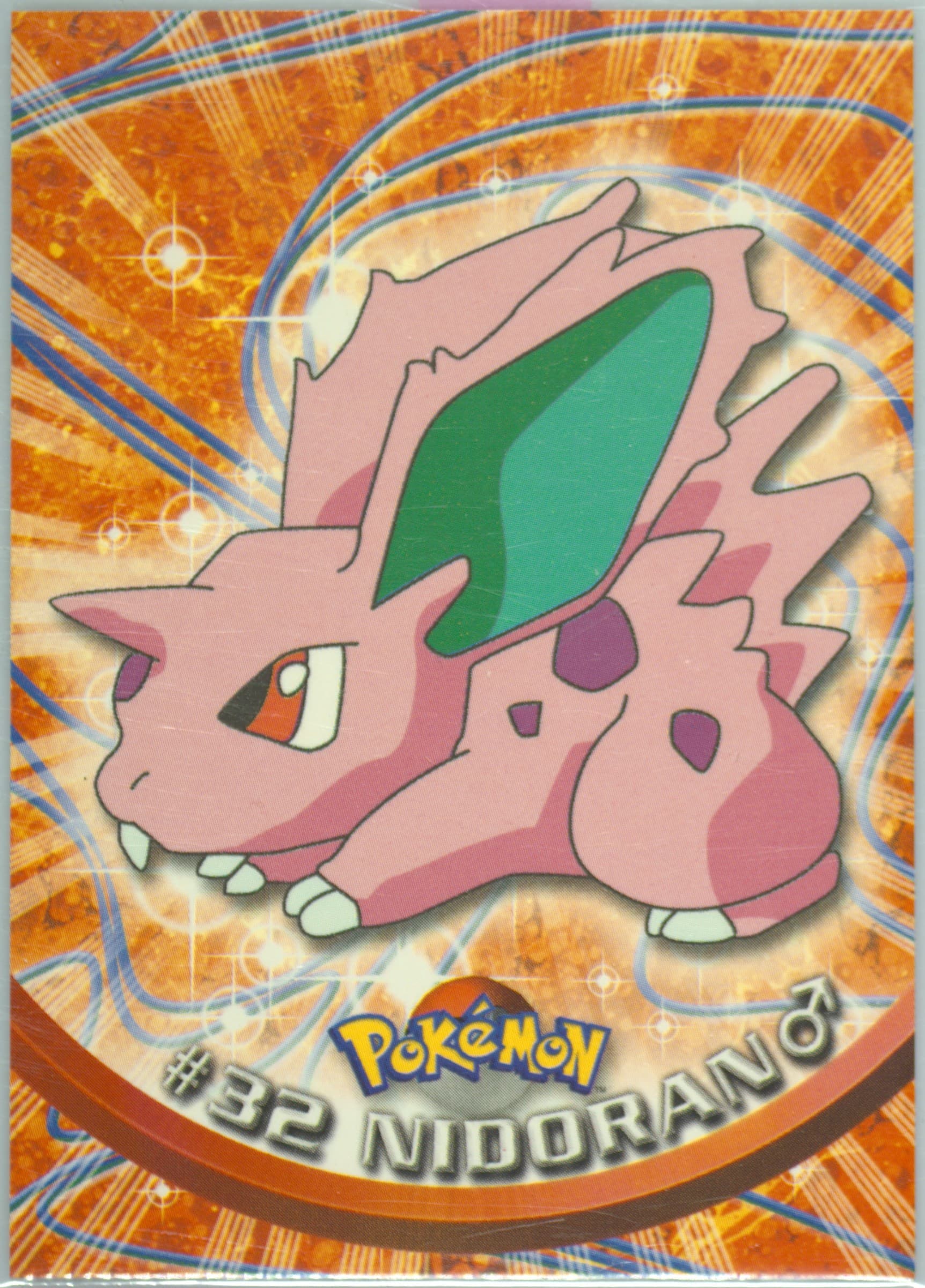 Nidoran United Kingdom (32) 1999 Topps Pokemon TV