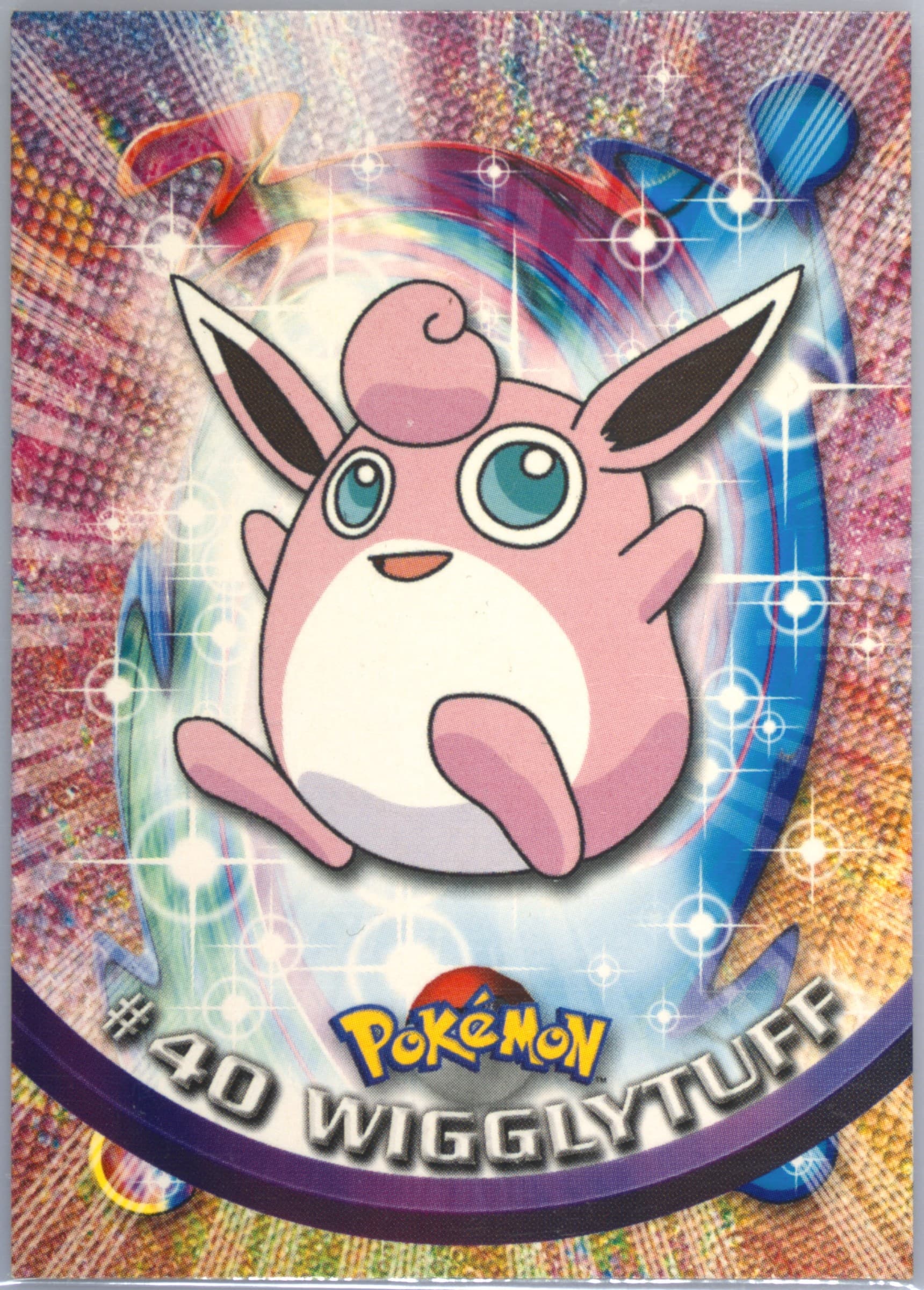 Wigglytuff United Kingdom (40) 1999 Topps Pokemon TV