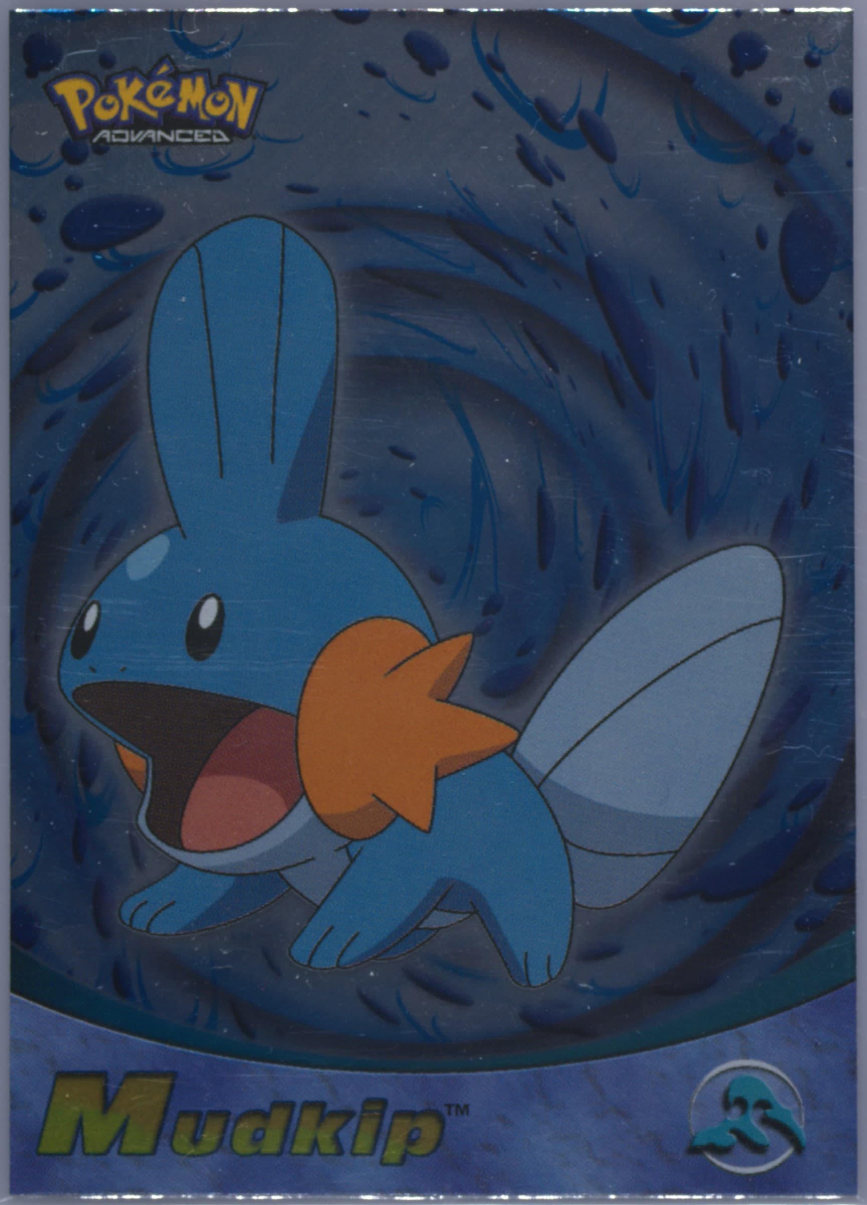 Mudkip Foil (58) 2003 Topps Pokemon Advanced