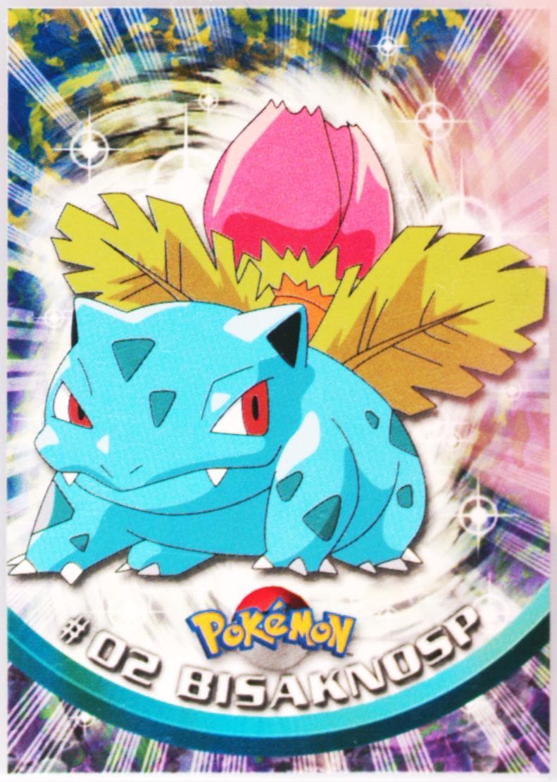 Bisaknosp German (2) 1999 Topps Pokemon TV