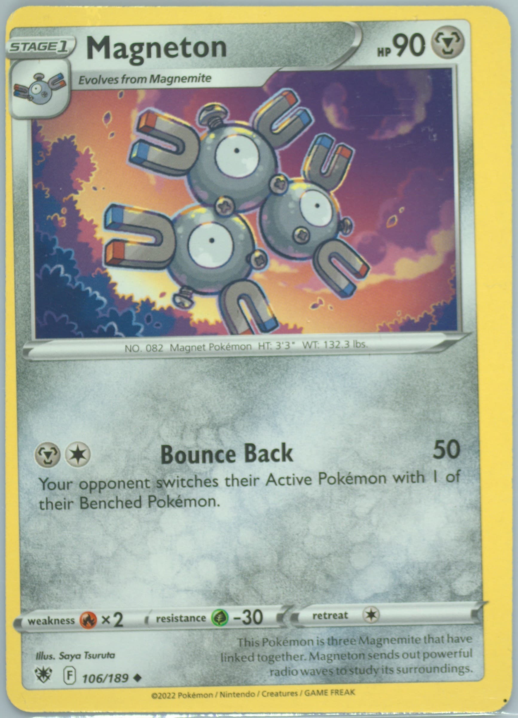 Magneton (106) 2022 Pokemon Sword & Shield Astral Radiance