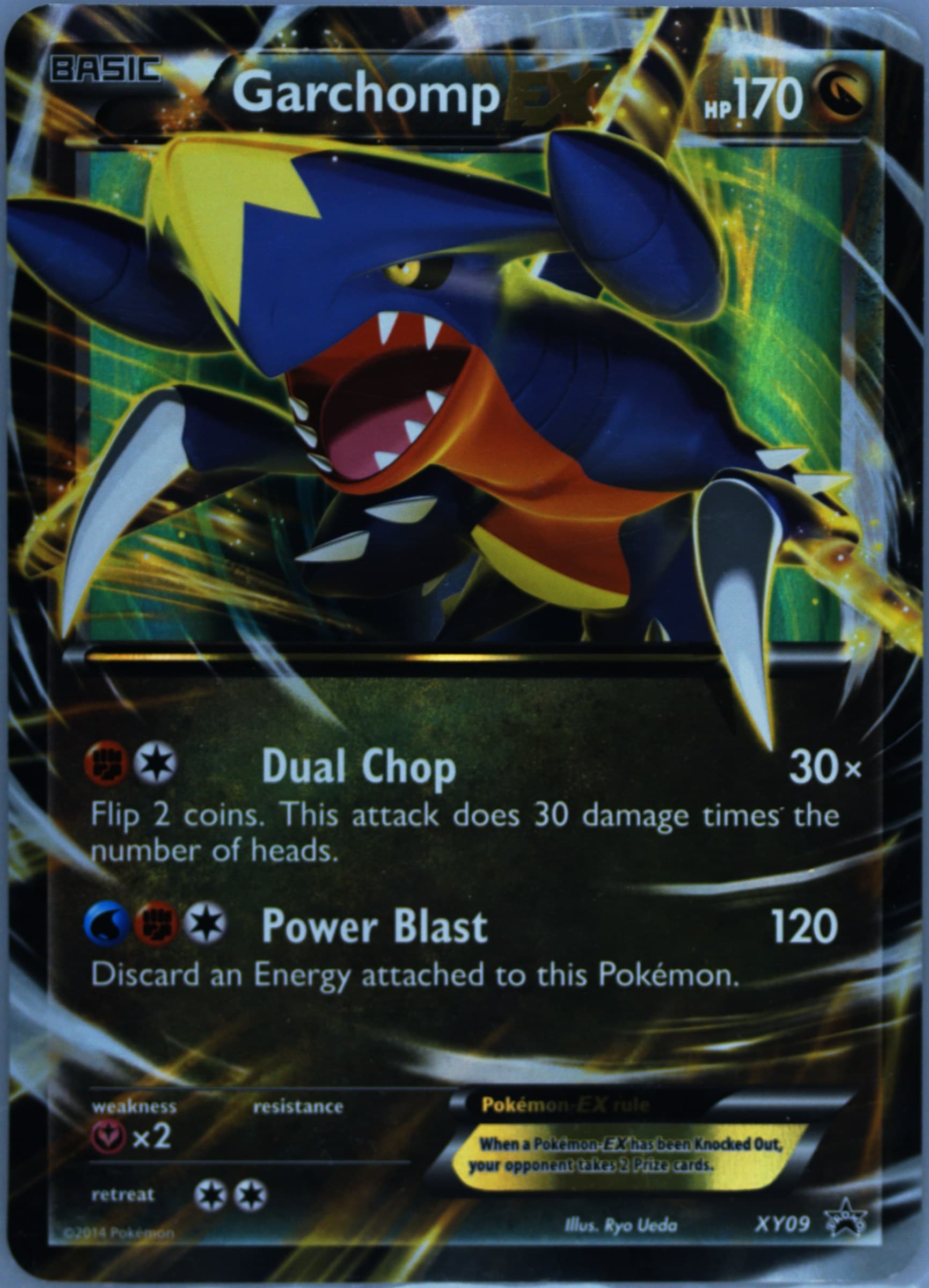 Garchomp EX Jumbo (XY09) 2015 Pokemon XY Black Star Promos