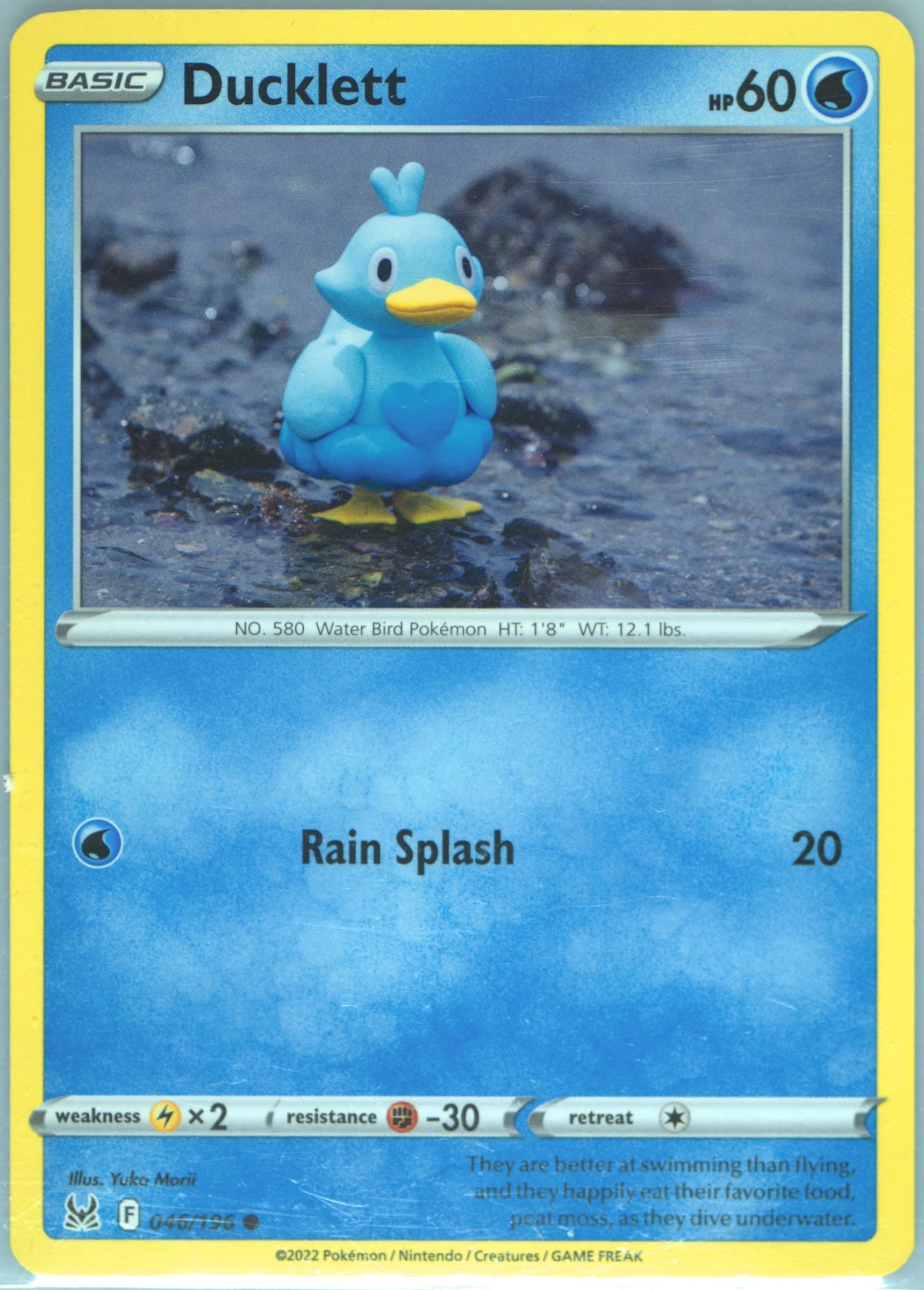 Ducklett (046) 2022 Pokemon Sword & Shield Lost Origin