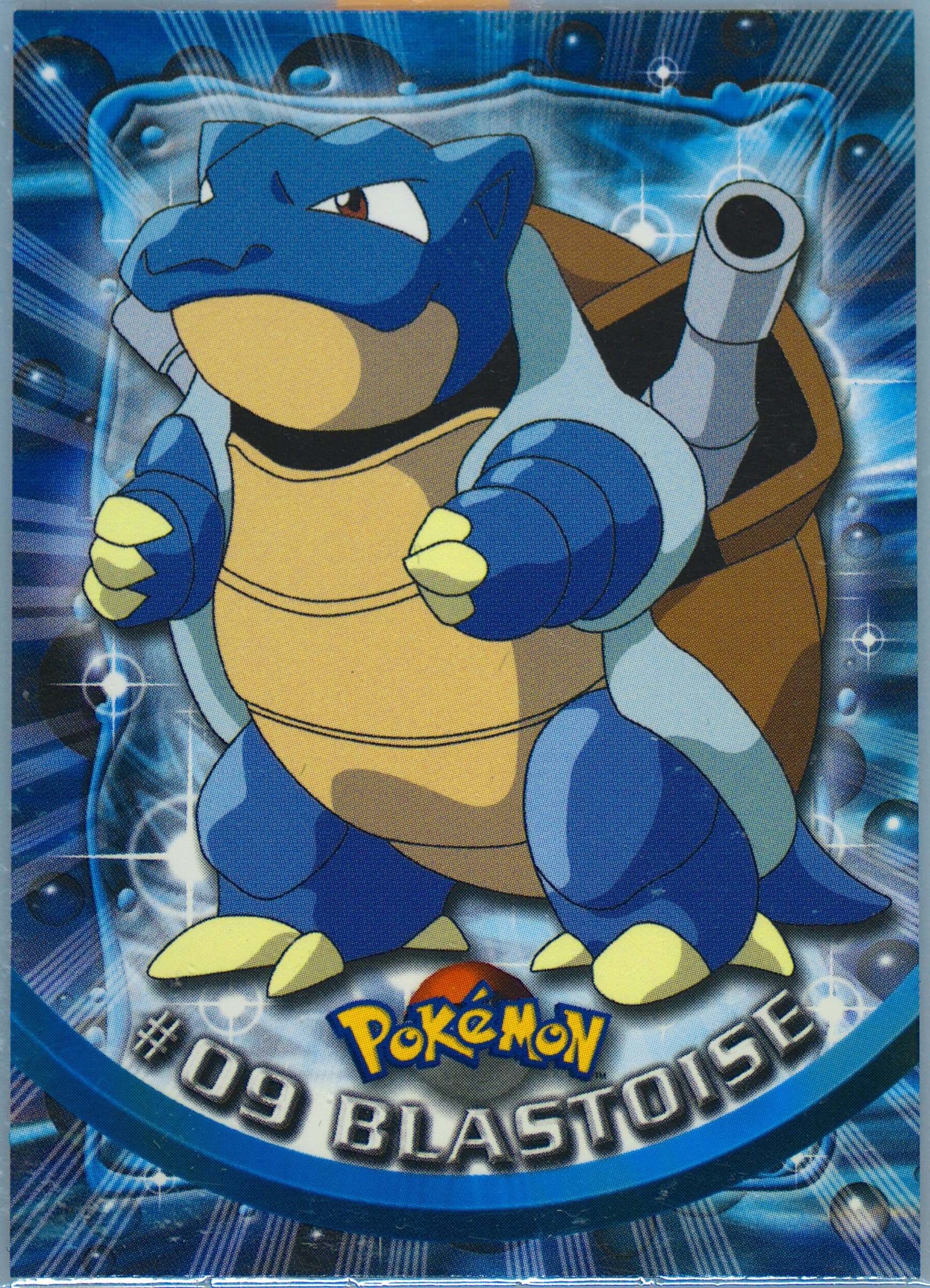 Blastoise Italian (9) 1999 Topps Pokemon TV